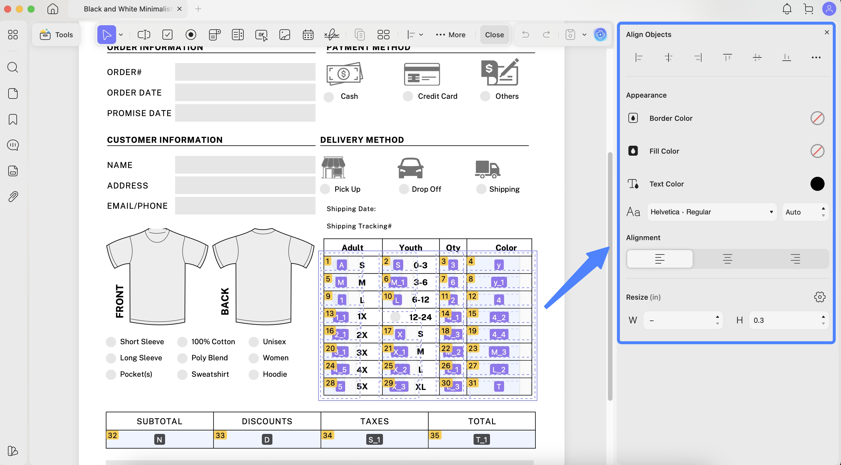 batch edit form properties