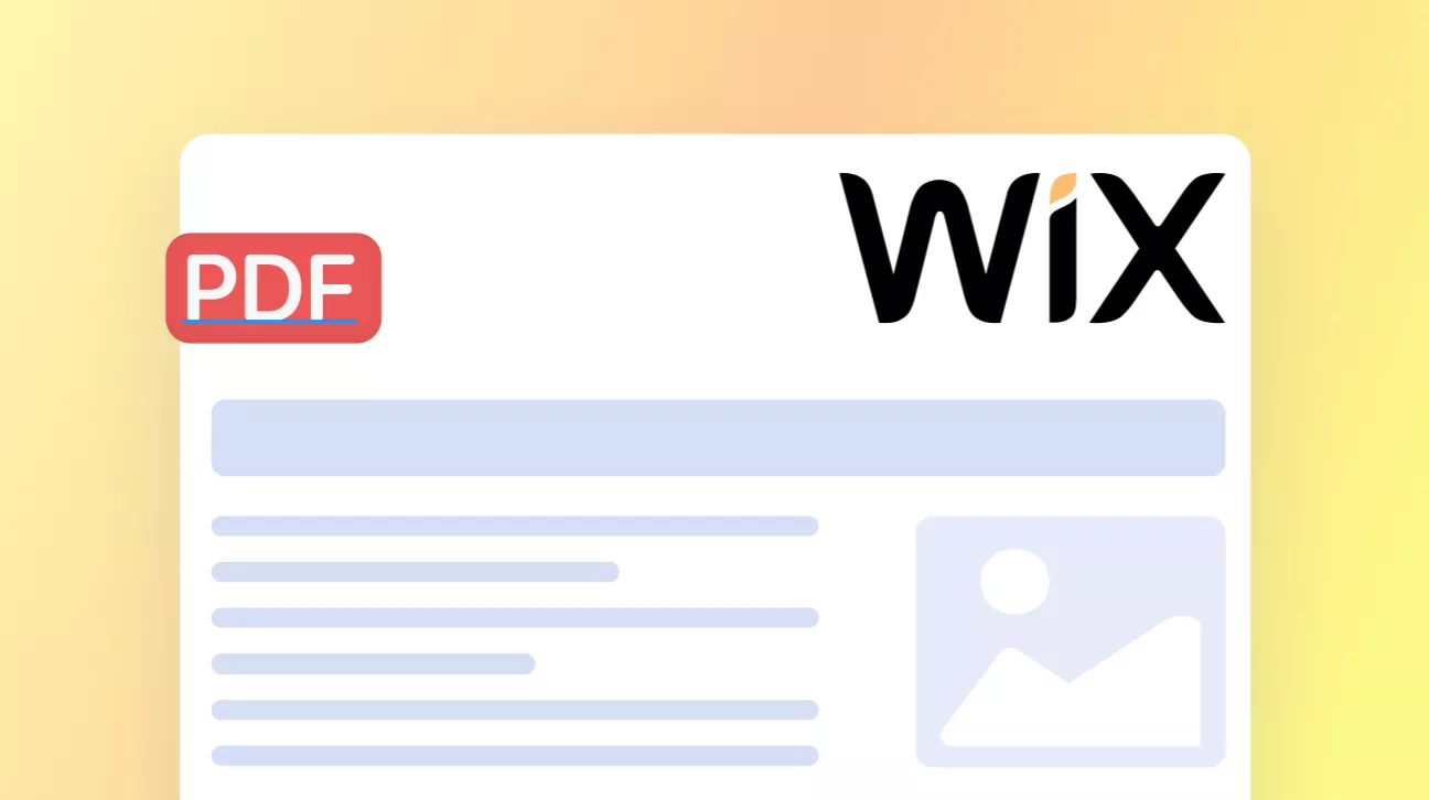 How to Embed  PDF in Wix using Three Different Methods