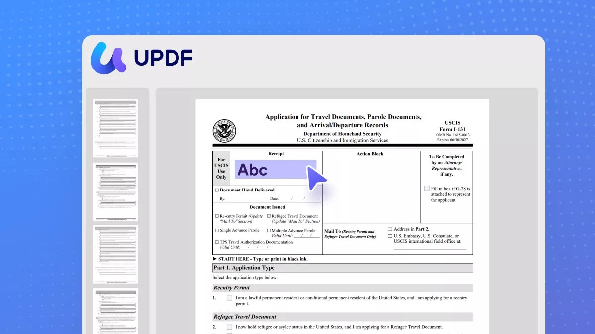 Importance of a Form I-131 Application and How to Fill it Out Using Effective PDF Editors