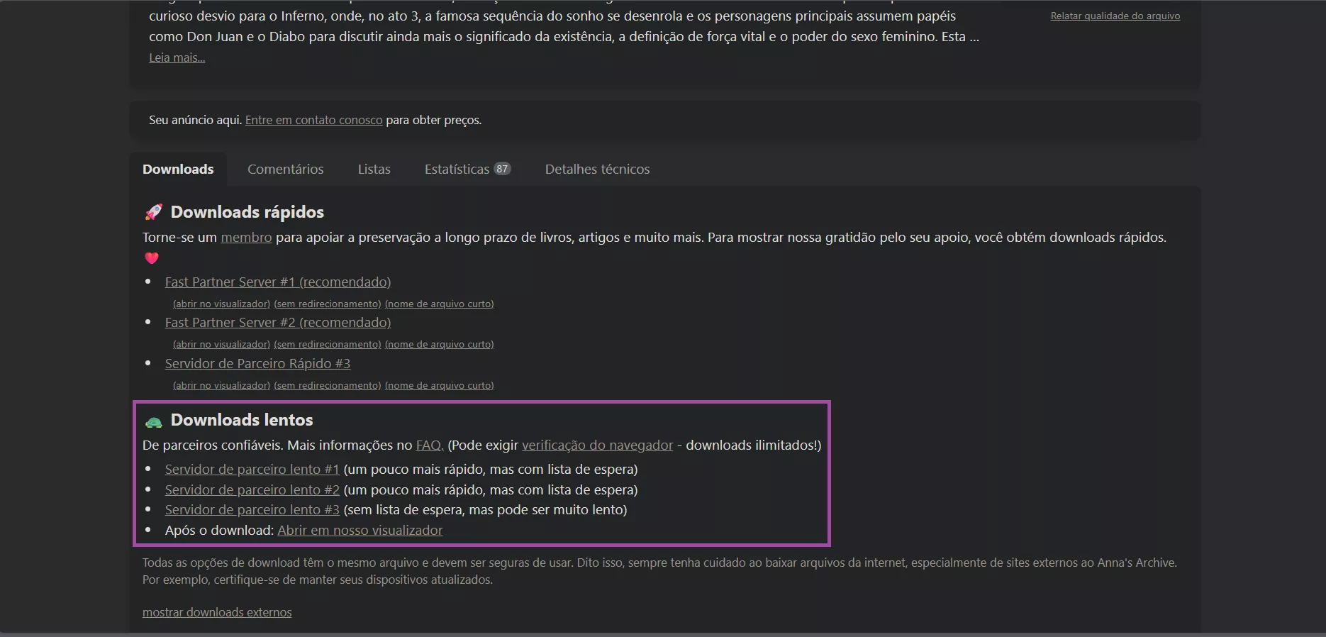 baixar quadrinhos em pdf em anna's archive