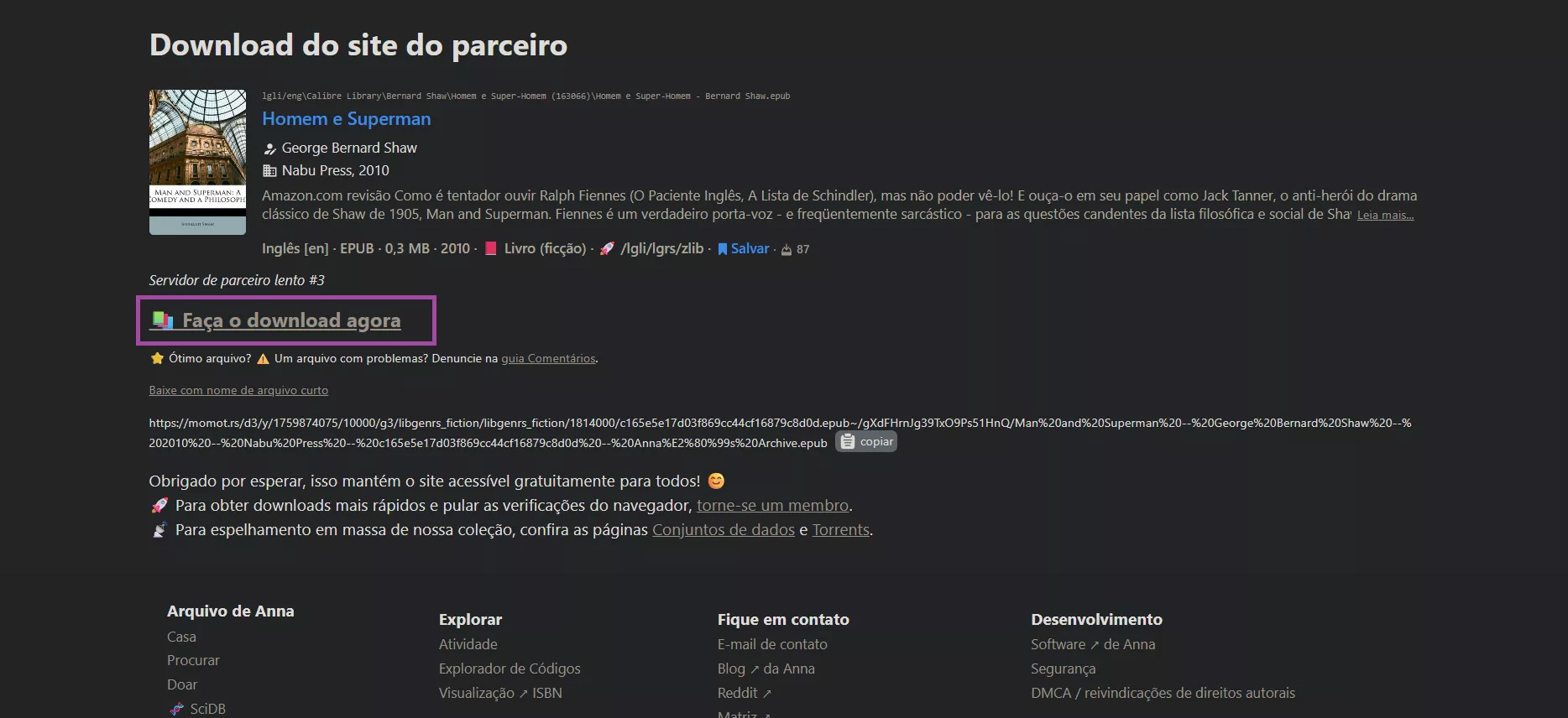 baixar quadrinhos em pdf em anna's archive