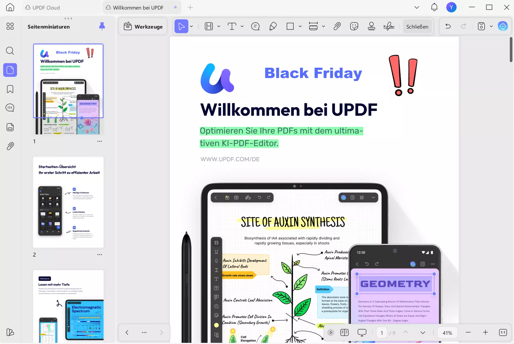 Zugriff über verschiedene Geräte hinweg
