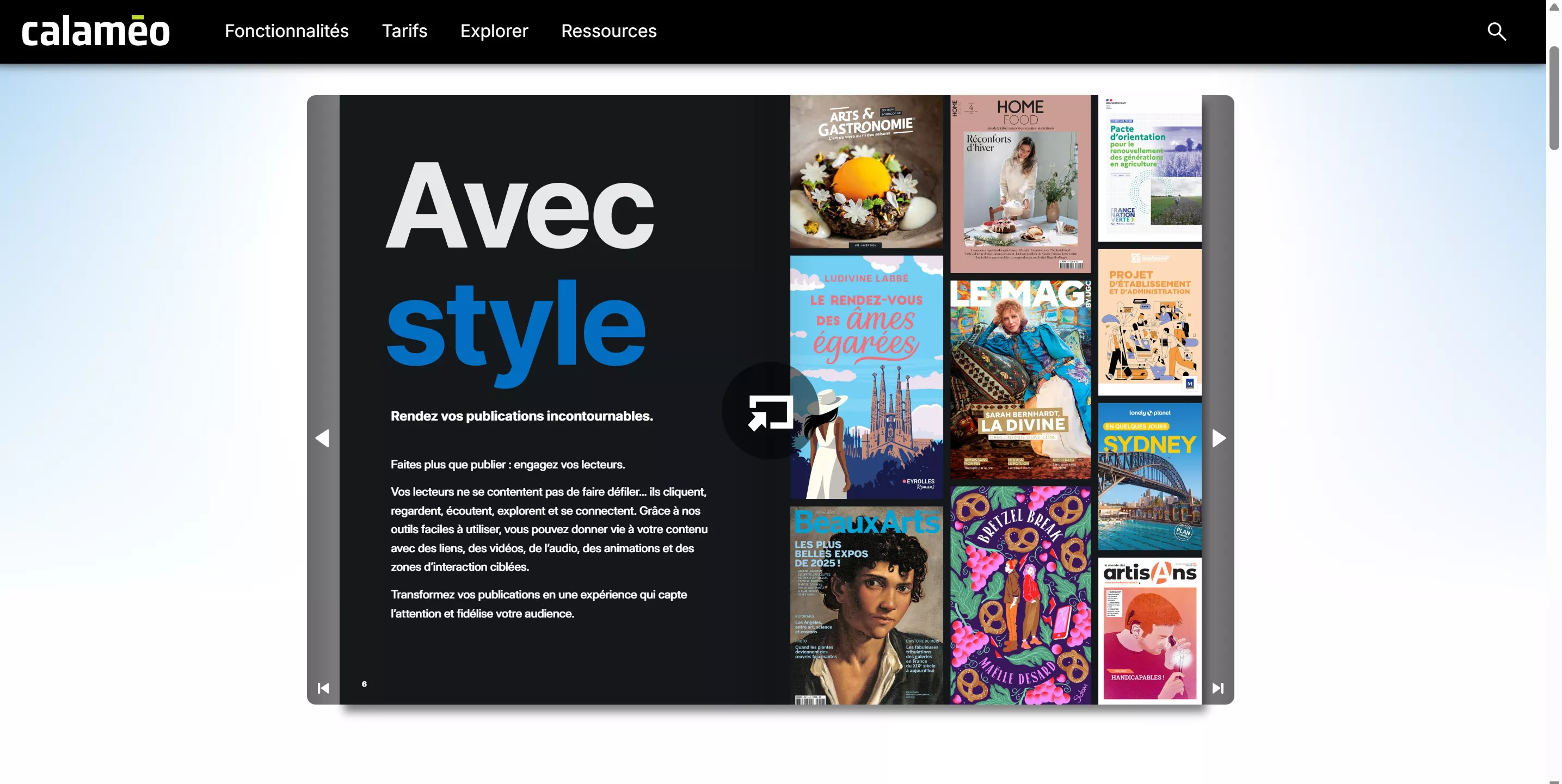 explorez et trouvez le document calameo