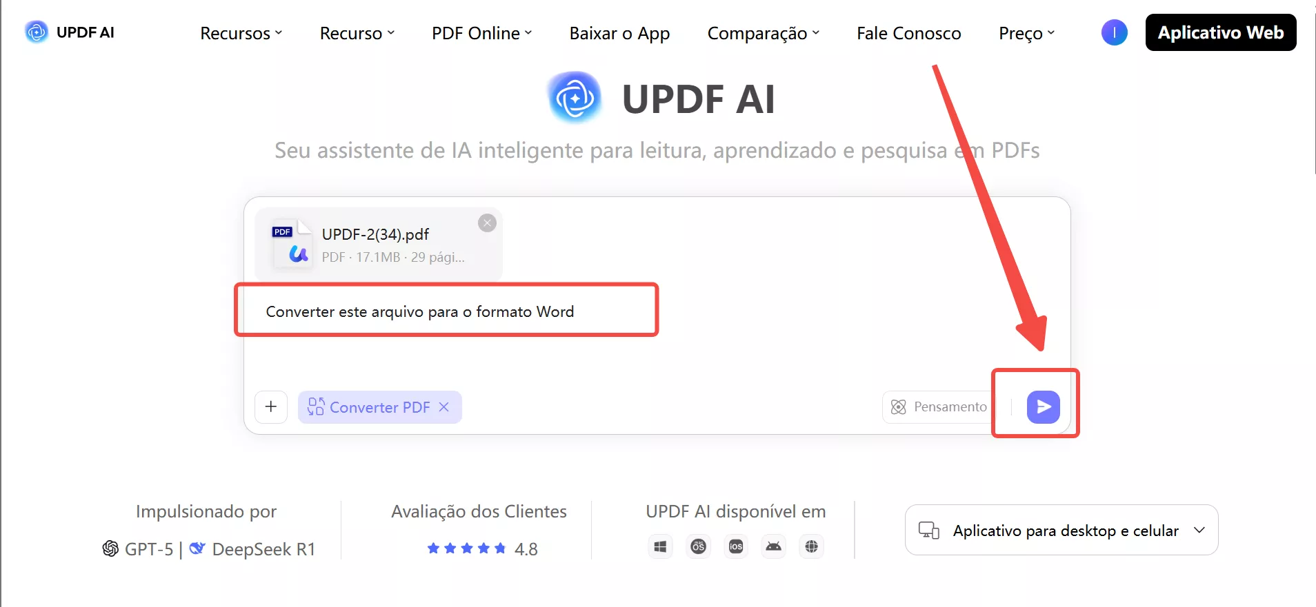 converter este arquivo para o formato word