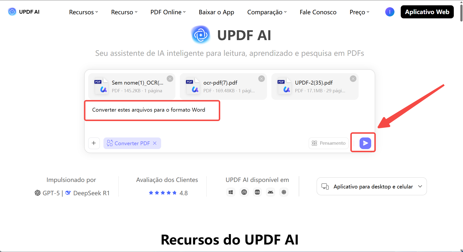 converter estes arquivos para o formato word