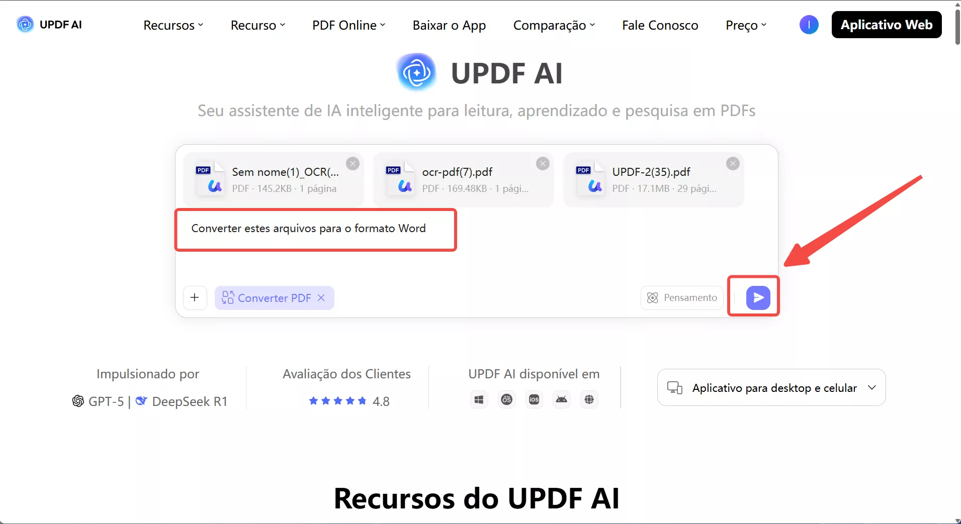 converter estes arquivos para o formato word