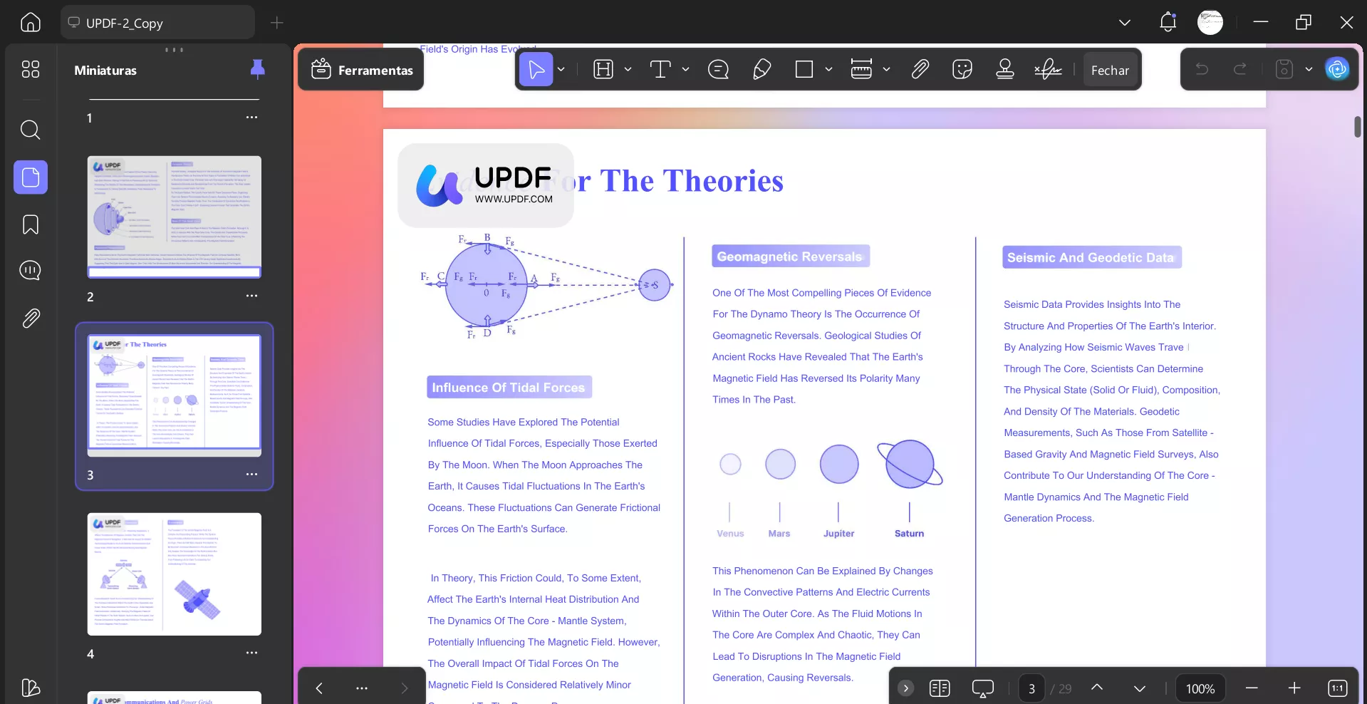 o melhor leitor de pdf - o updf
