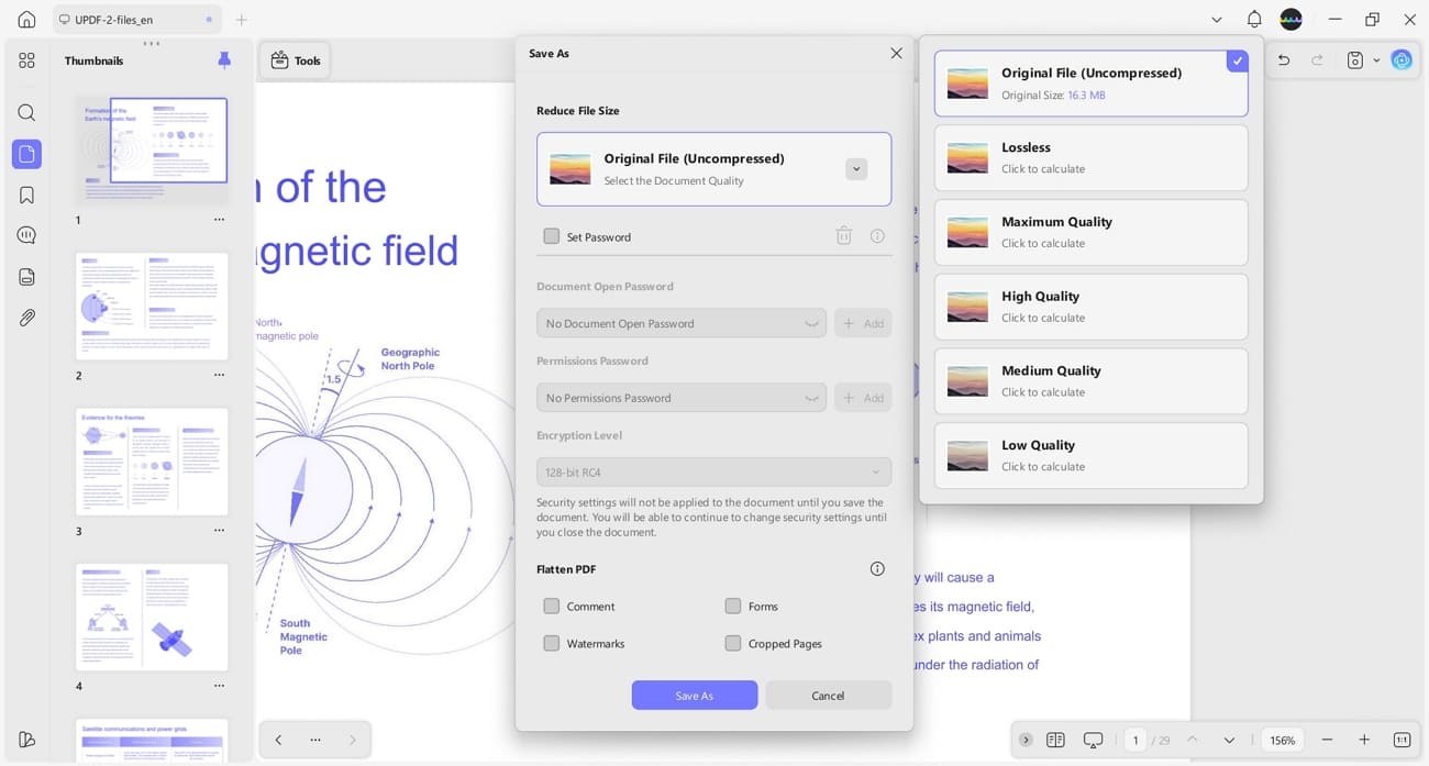 reduce pdf file size