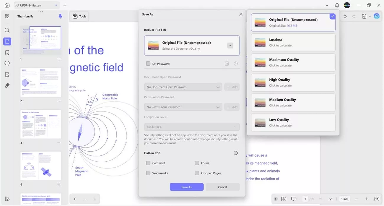 reduce pdf file size