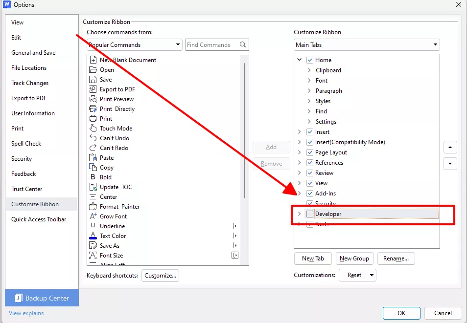 enable-developer-mode