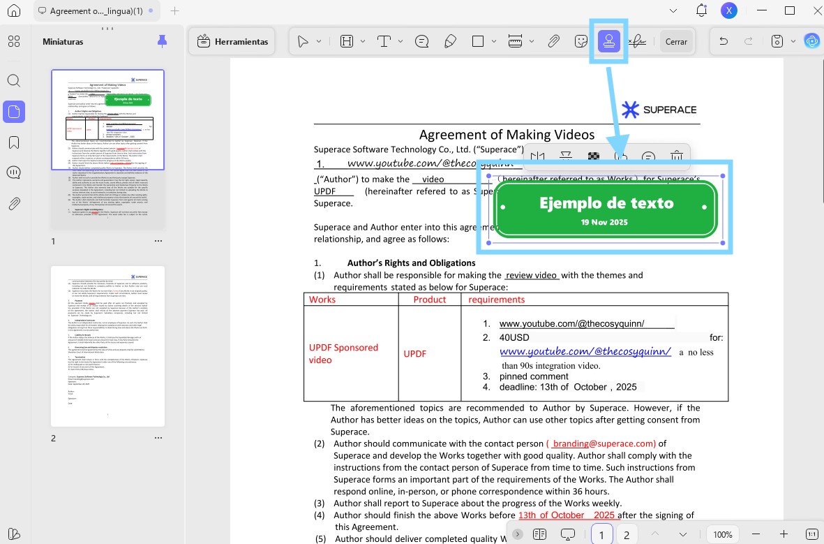 updf create and import dynamic stamp win