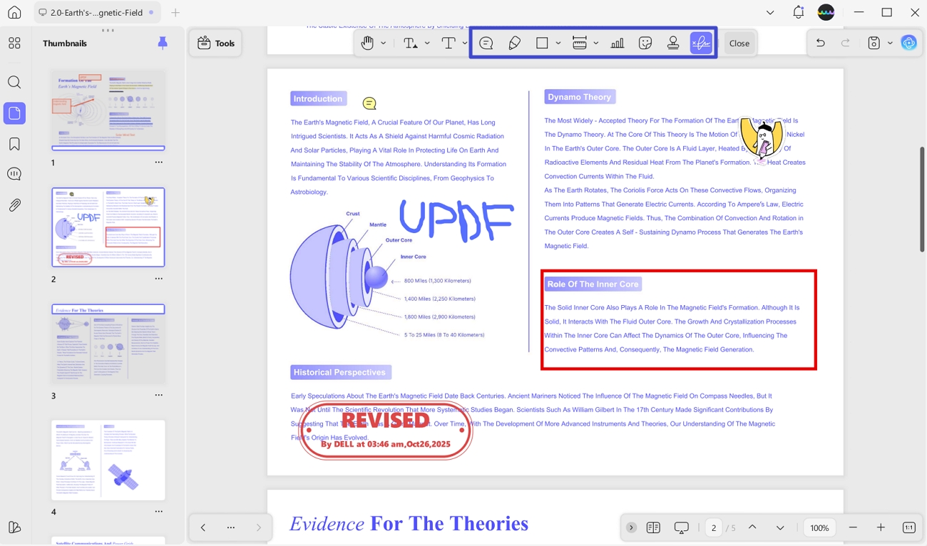 updf add annotations pdf pages 