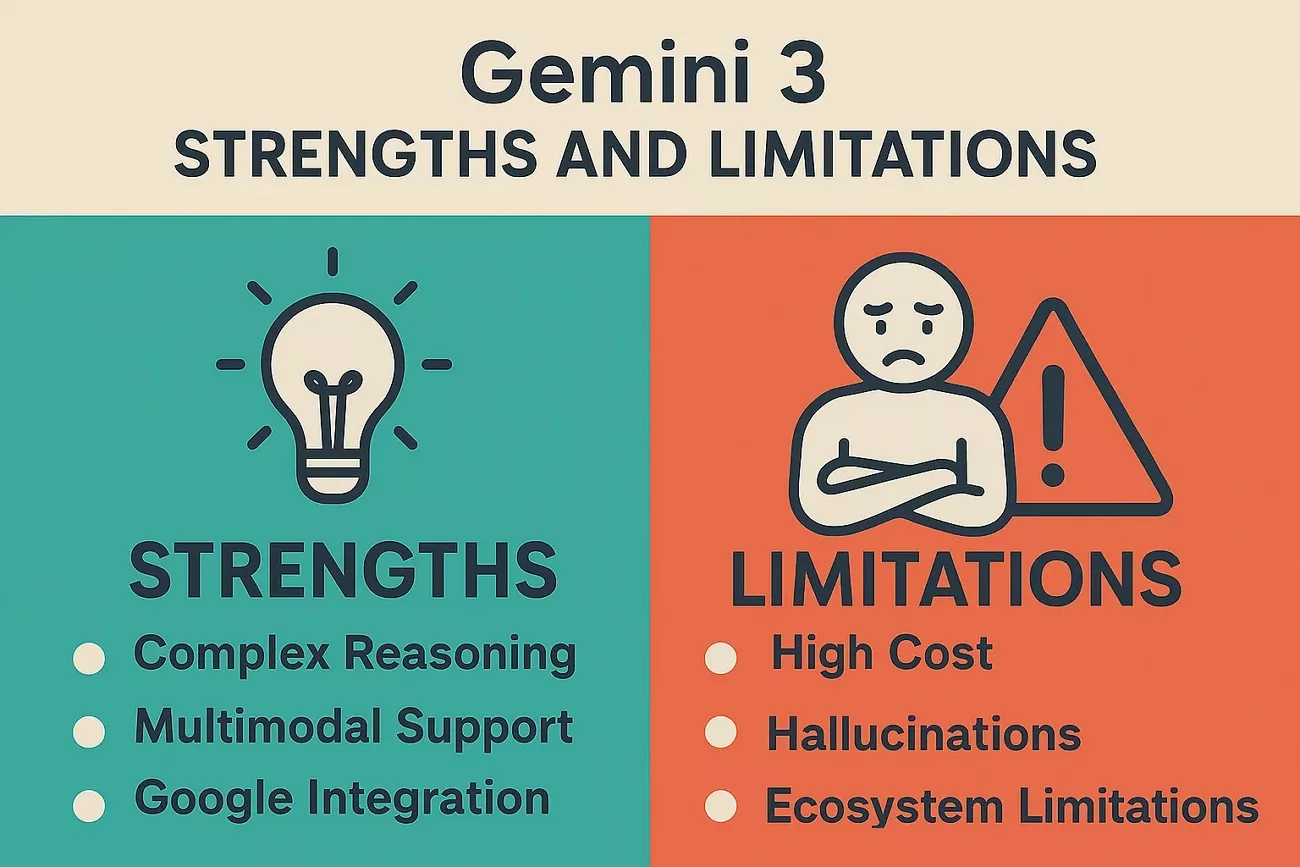 strengths limitations gemini 3