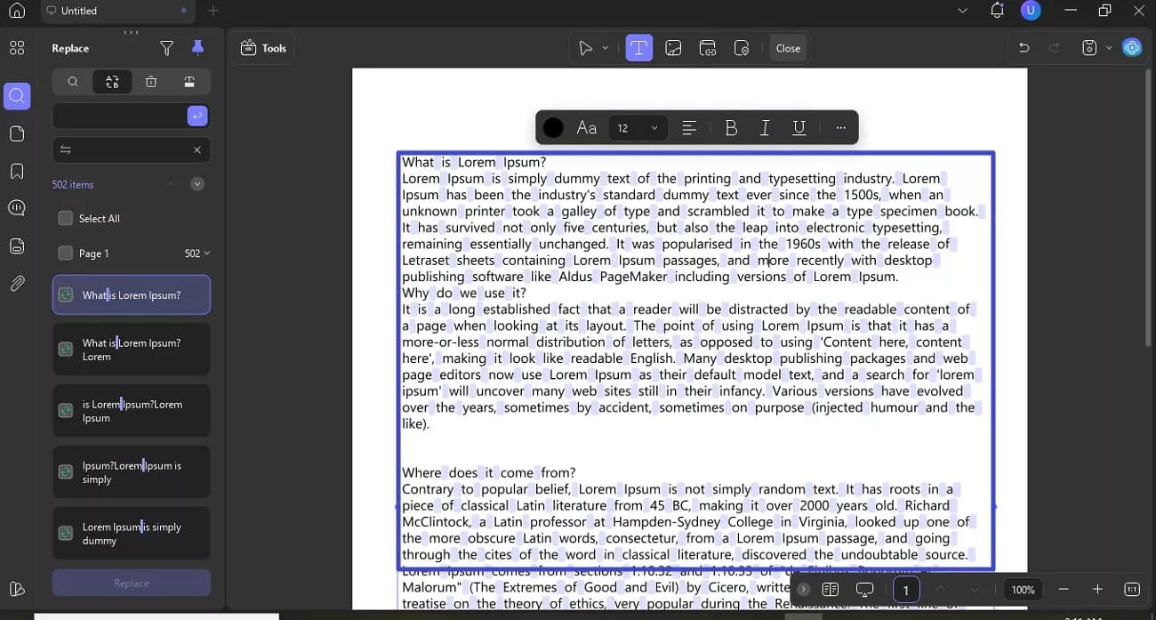 preview spaces and save