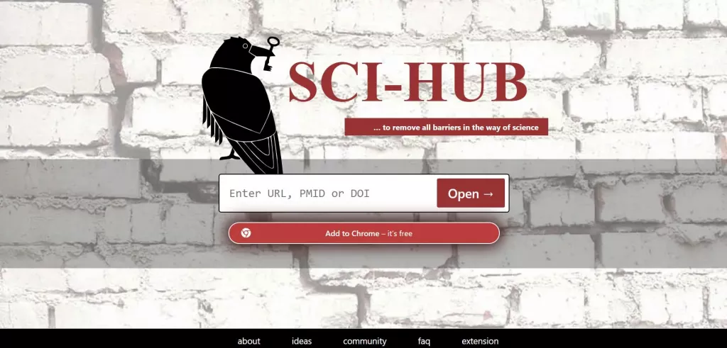 Sci-Hub 線上搜尋引擎