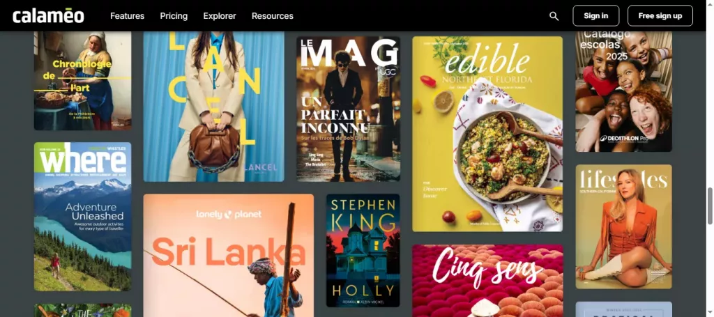 Calameo 線上平台