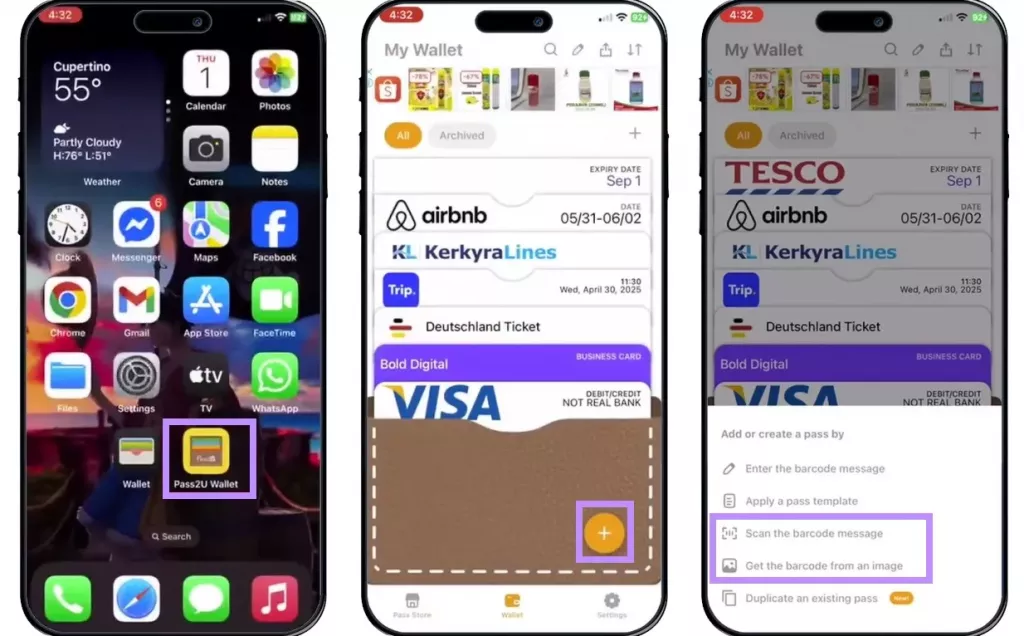 下載並開啟 Pass2U App