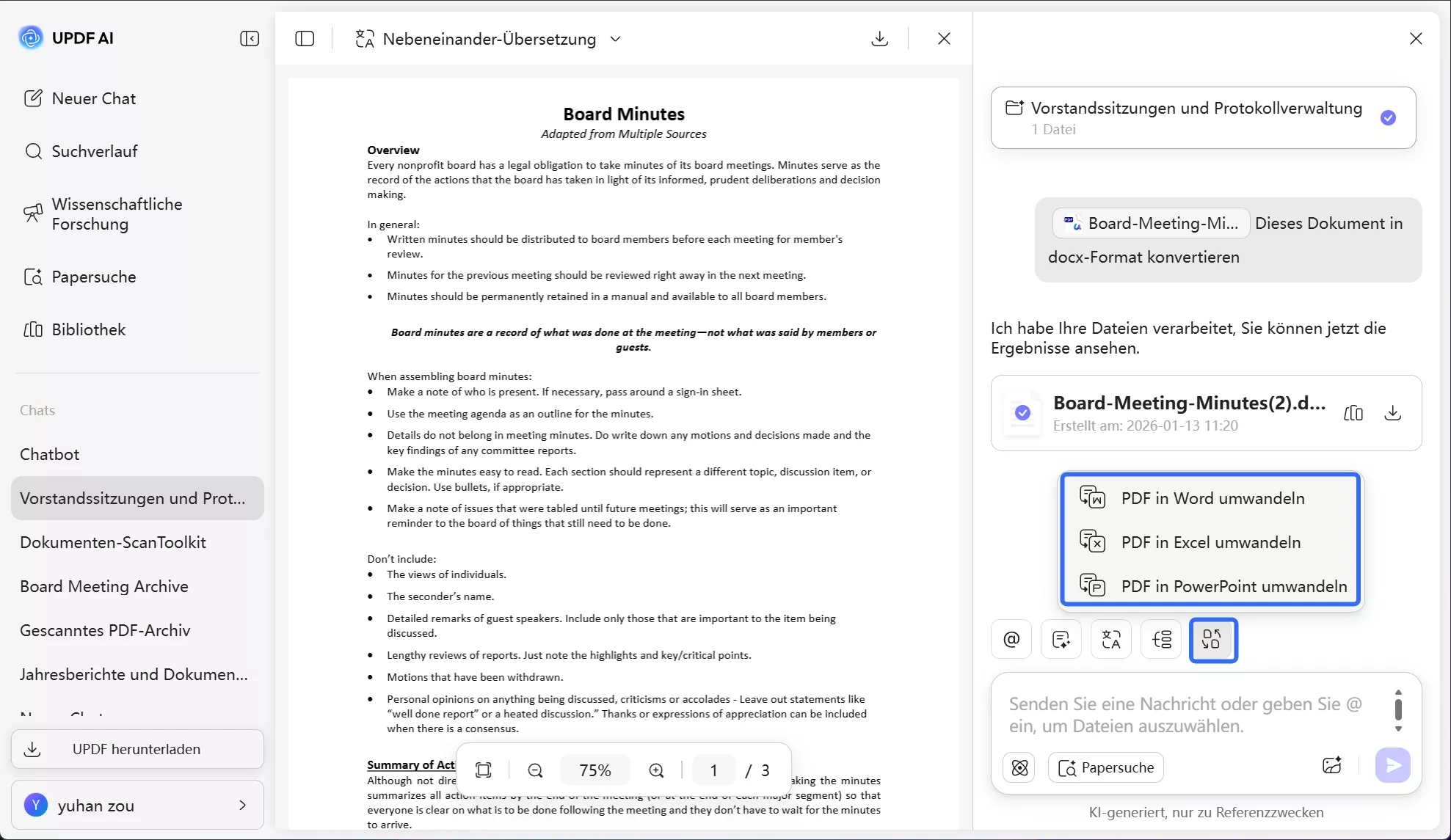 Weiter mit der Konvertierung von PDF, UDPF und AI online