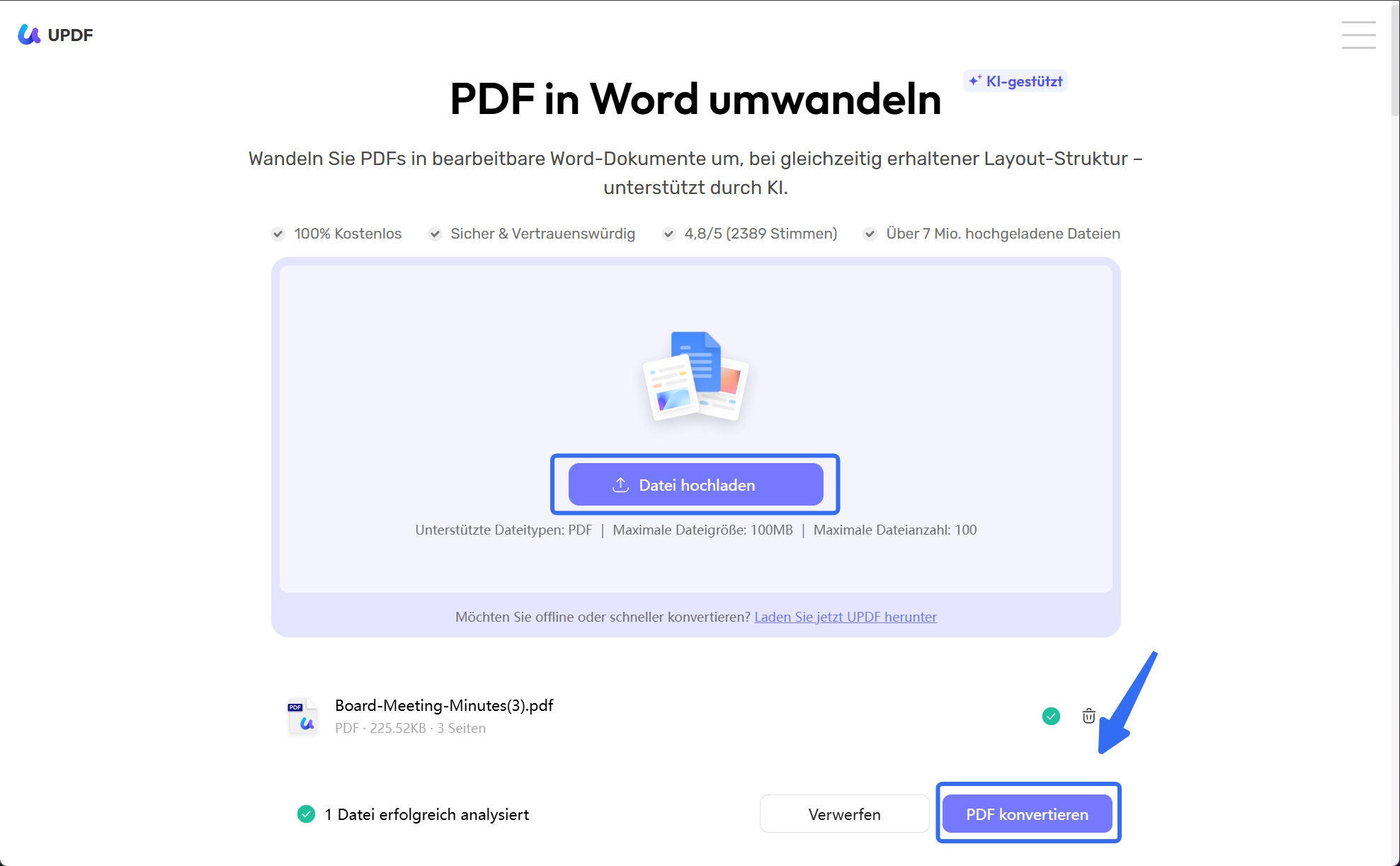 PDF konvertieren