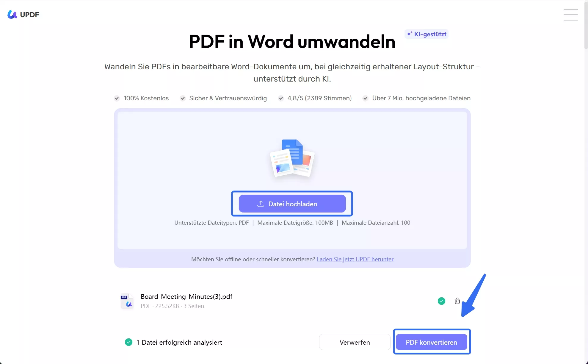 PDF konvertieren
