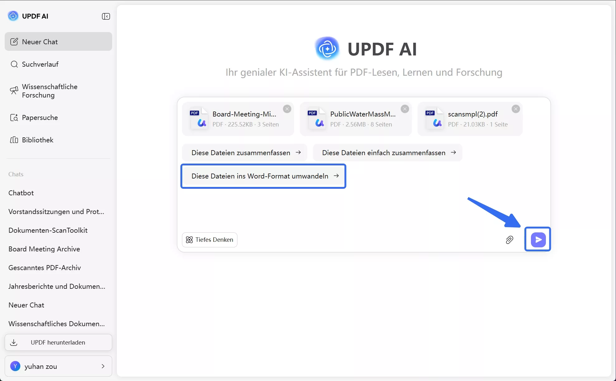 Diese Dateien ins Word-Format umwandeln