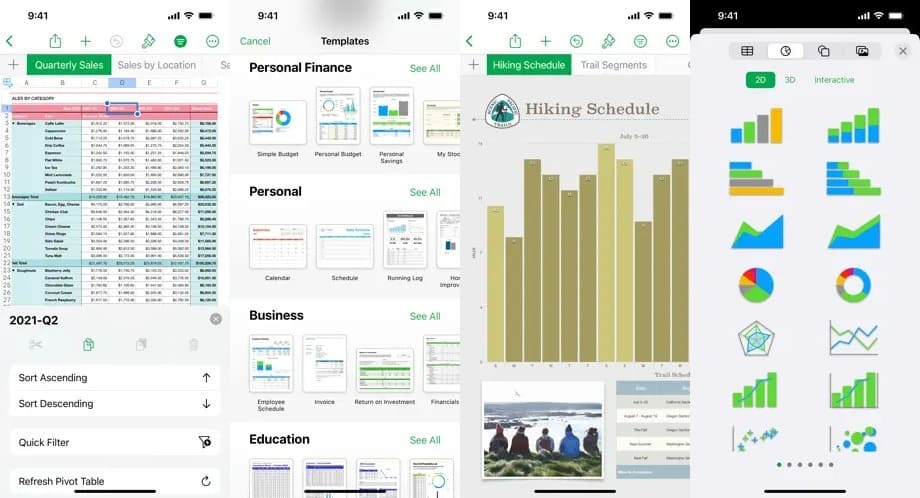 get numbers app iphone