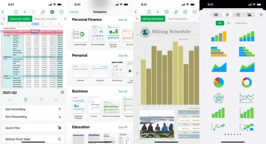get numbers app iphone