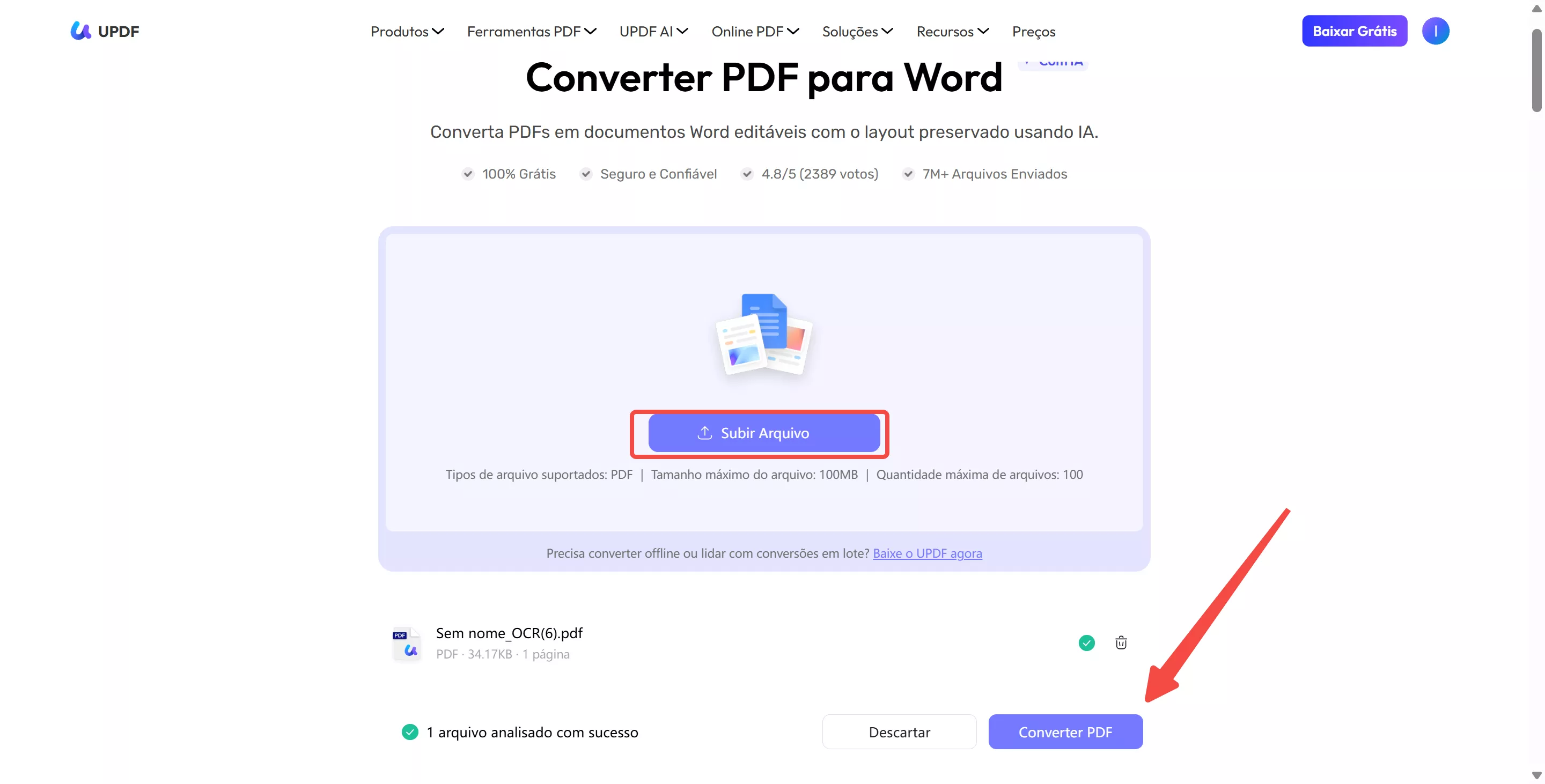 converter pdf para word
