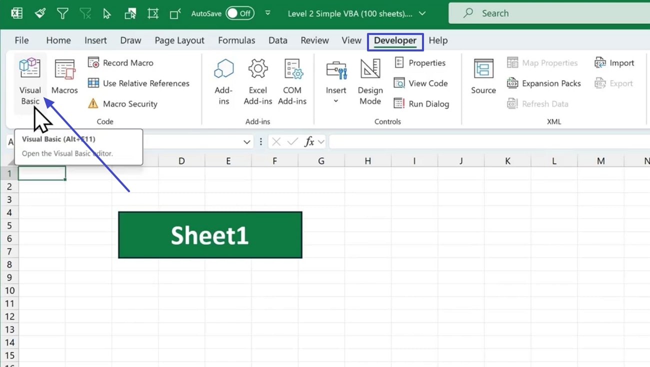 access the developer option
