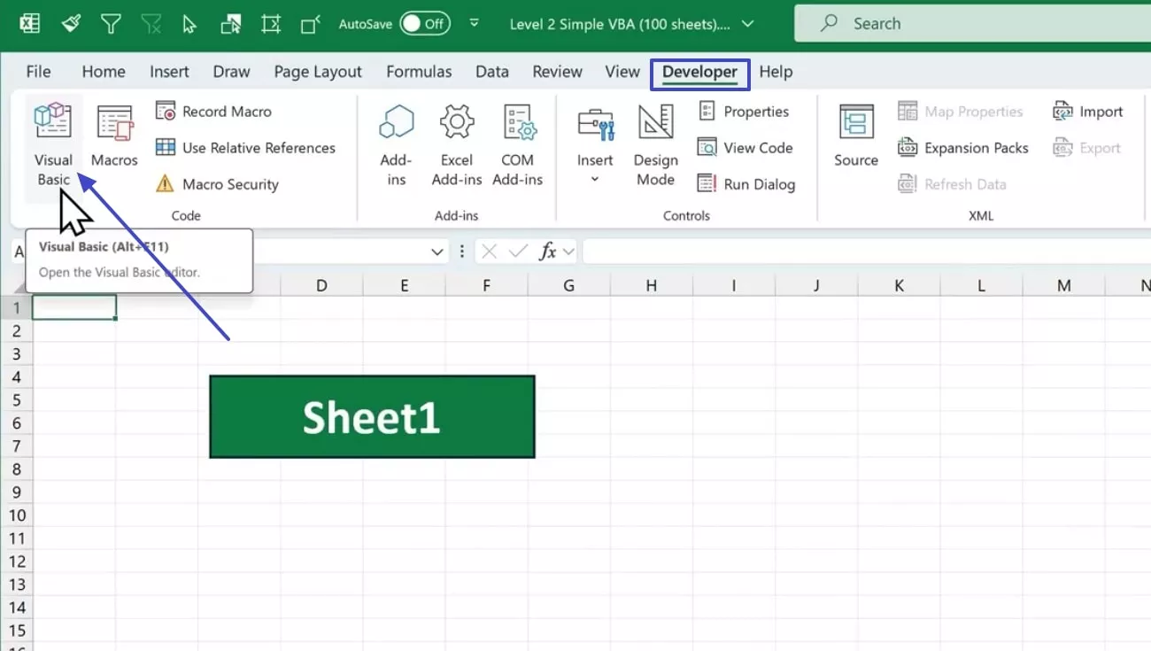 access the developer option