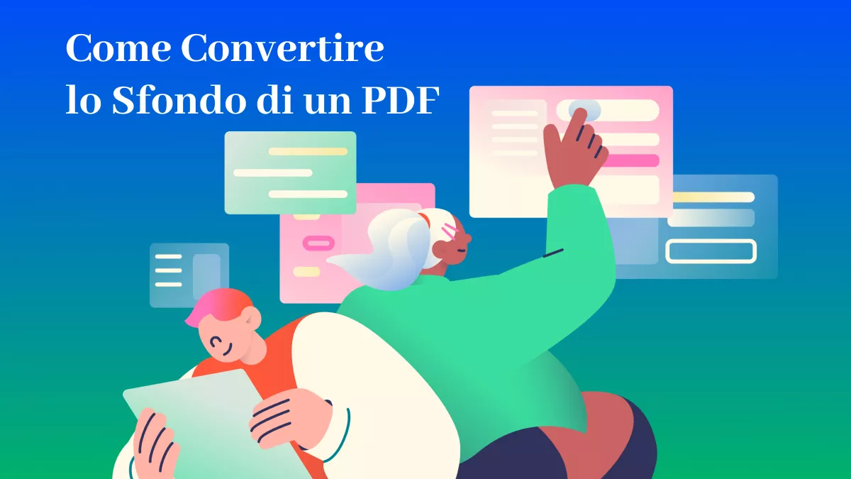 Come Convertire Facilmente lo Sfondo di un PDF in Bianco