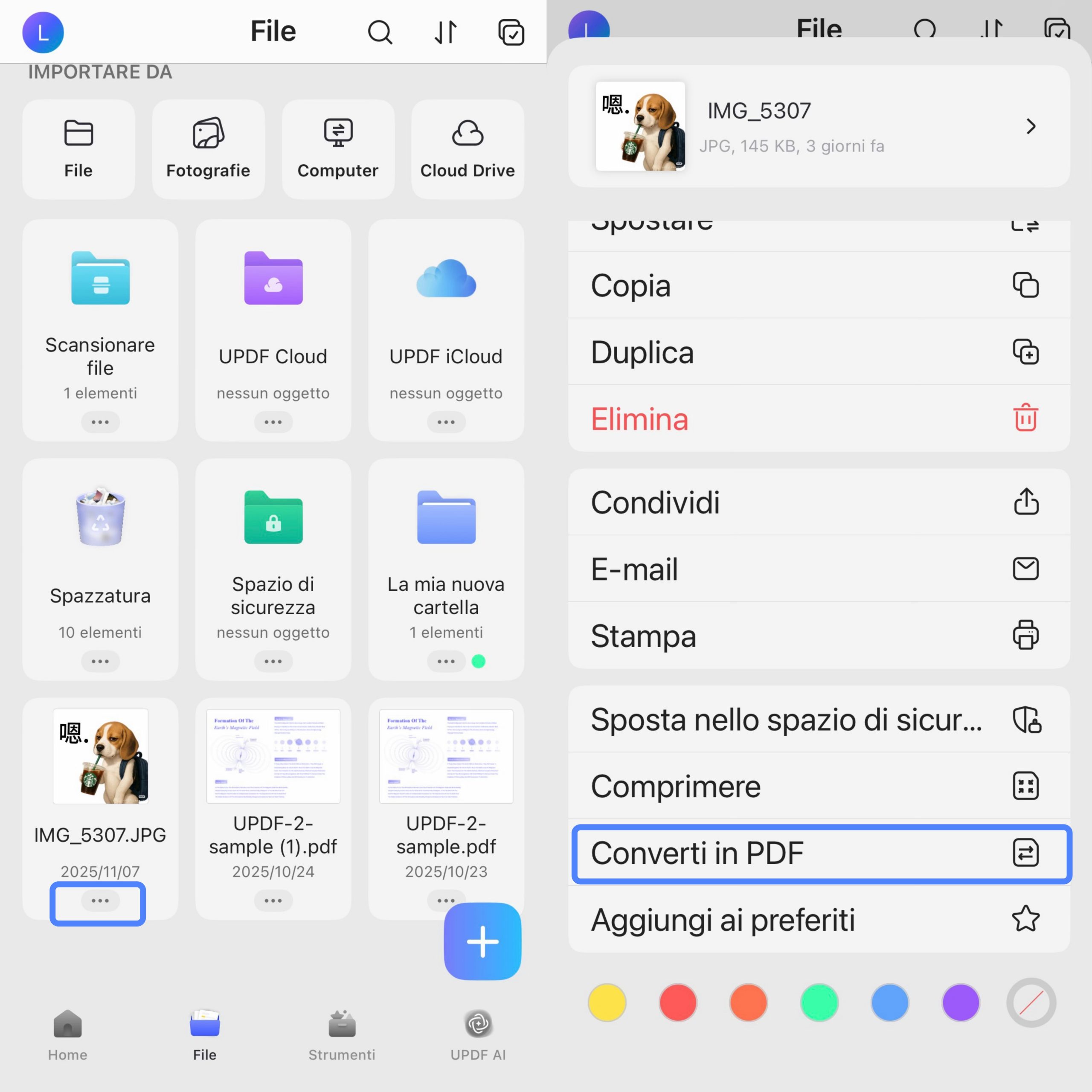 multi-select images