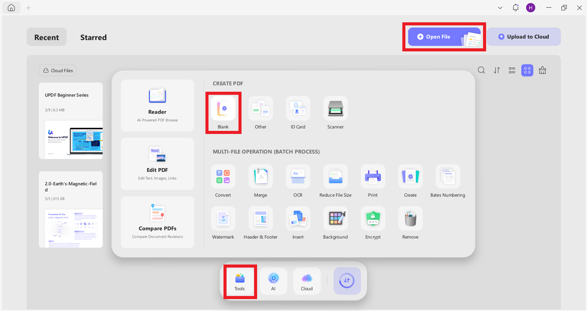 updf-create-blank-pdf