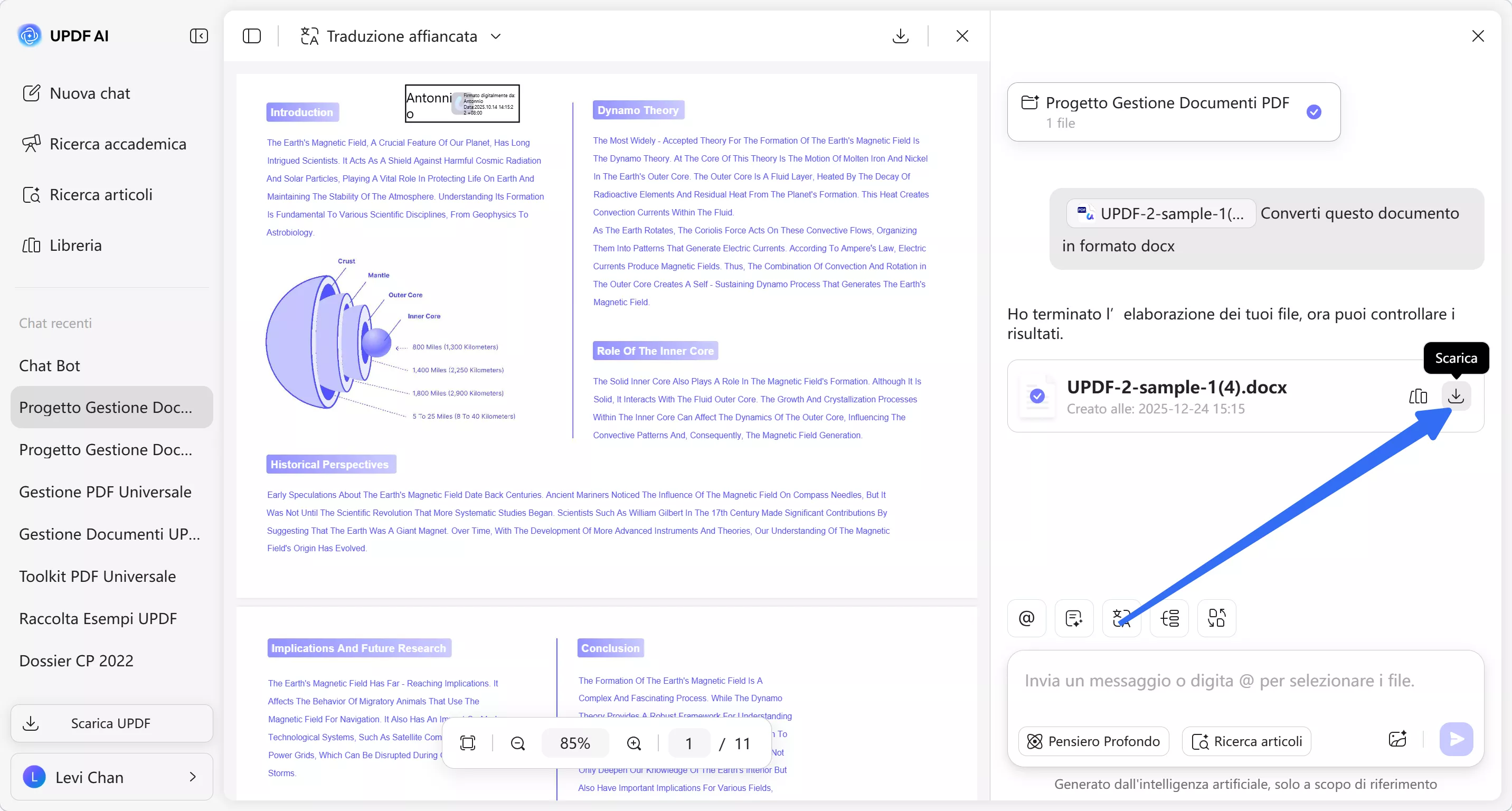 download the converted file