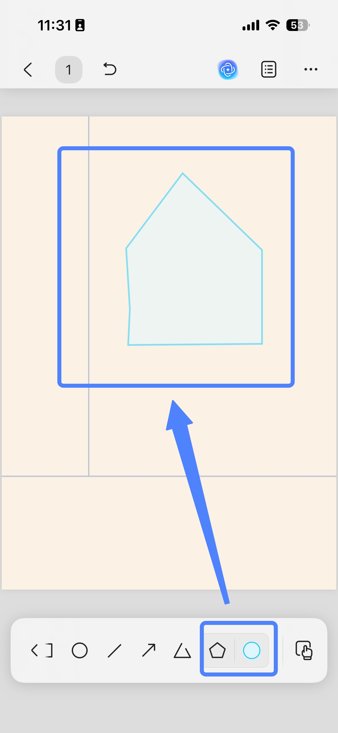 disegna poligoni updf ios