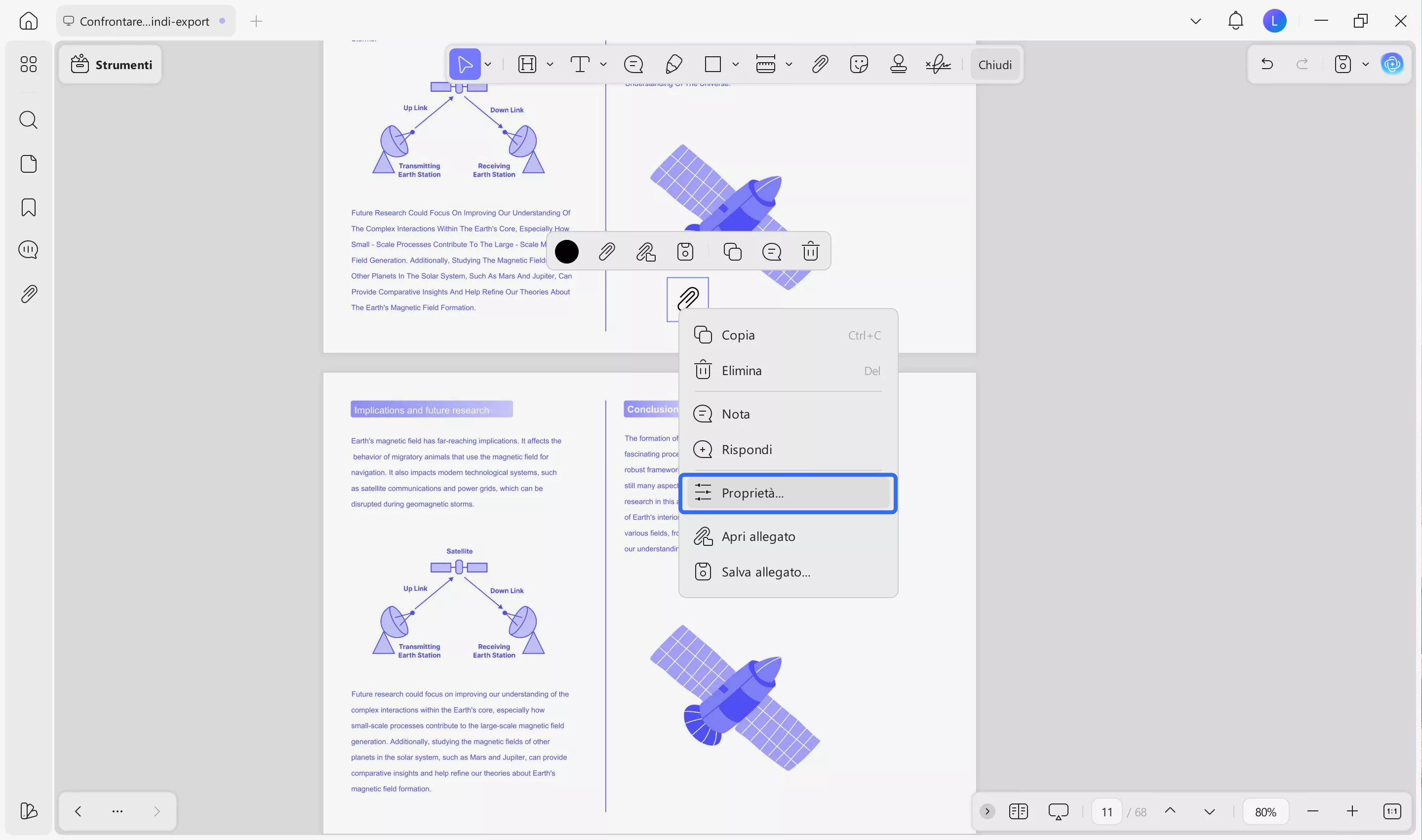 link properties updf