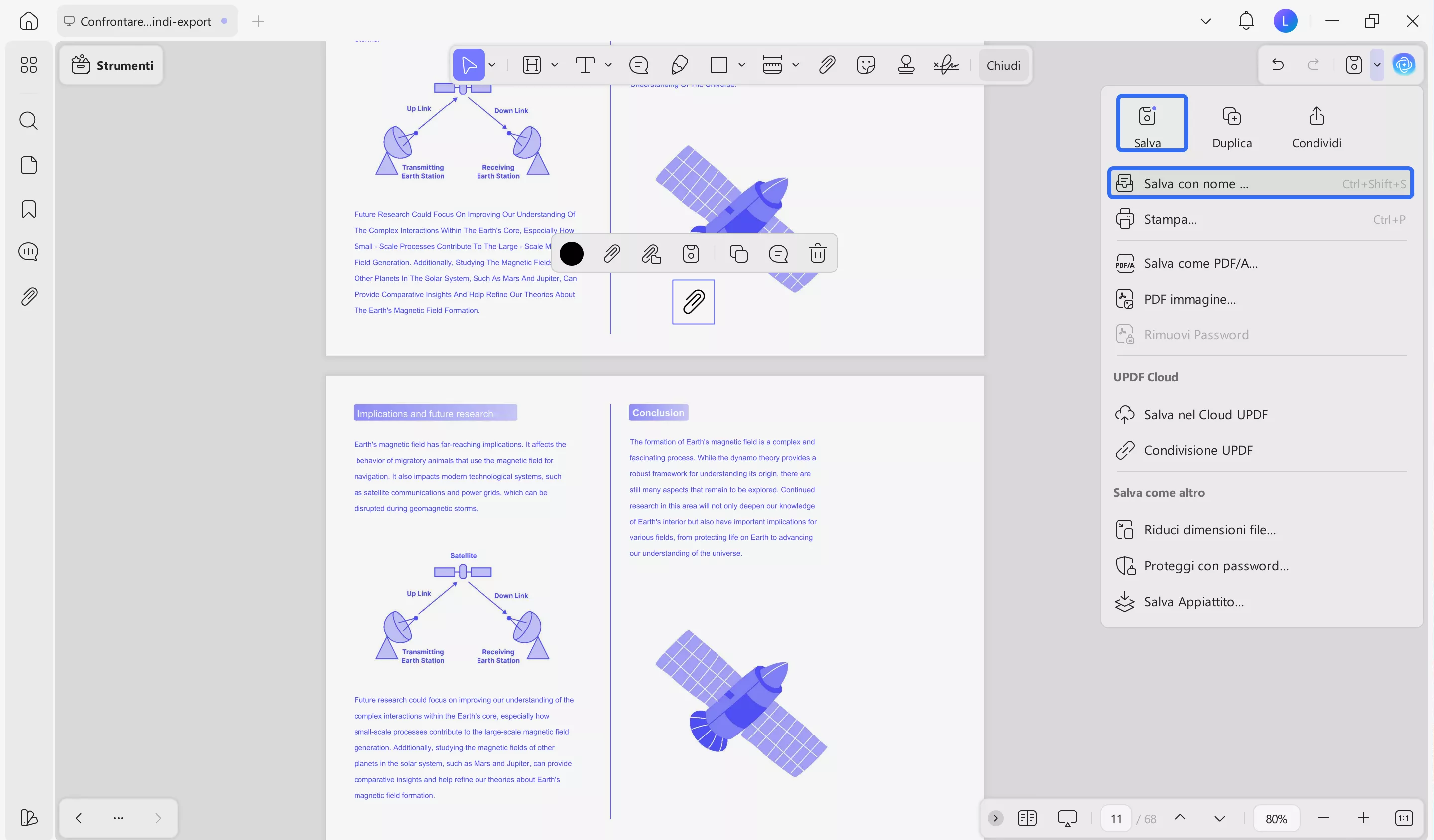 link properties updf