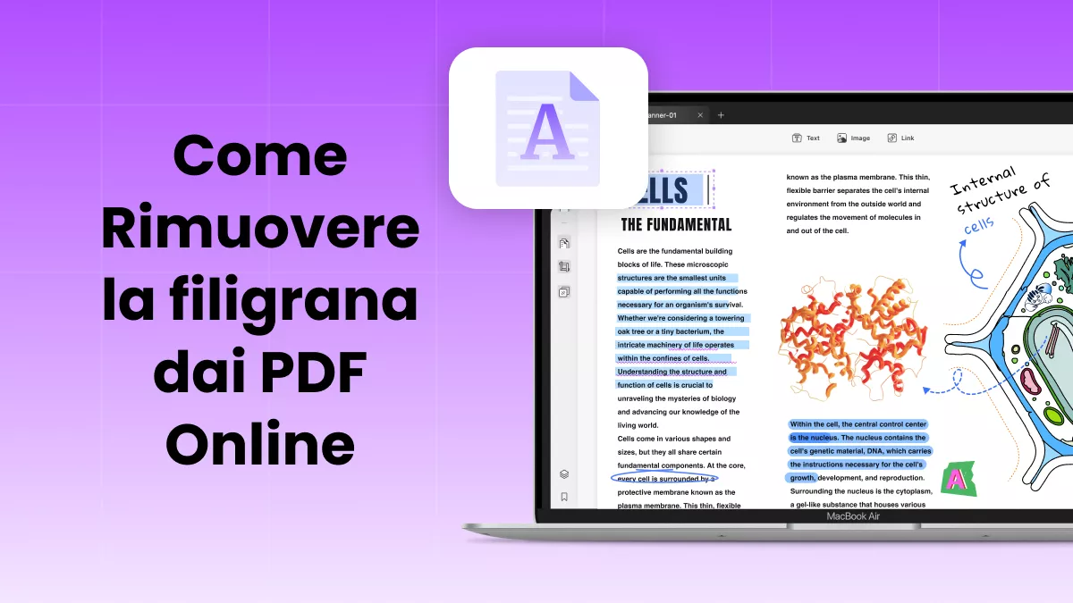 Come Rimuovere la filigrana dai PDF Online: 3 Guide Veloci