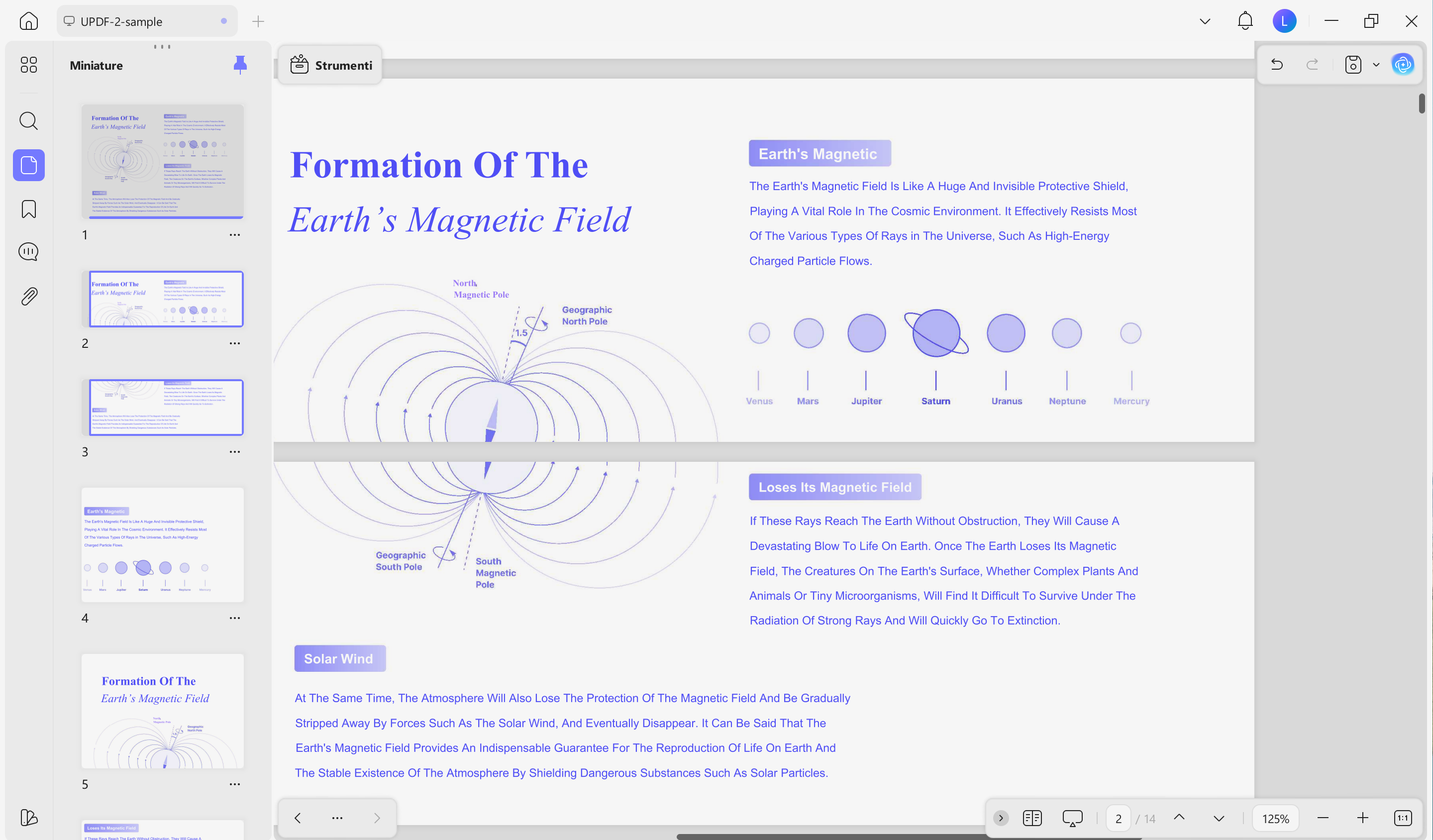 insert a page break in pdf