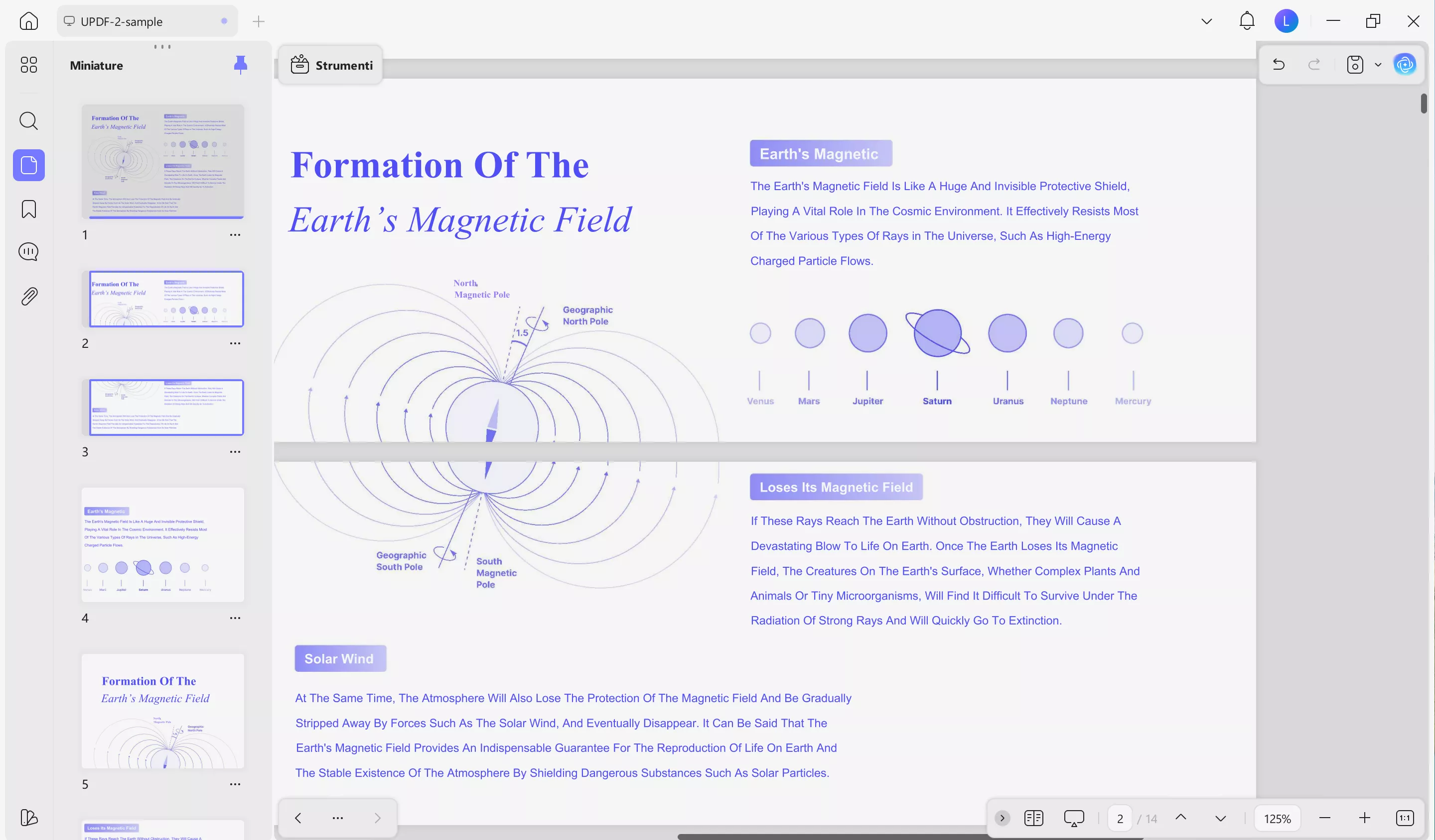 insert a page break in pdf