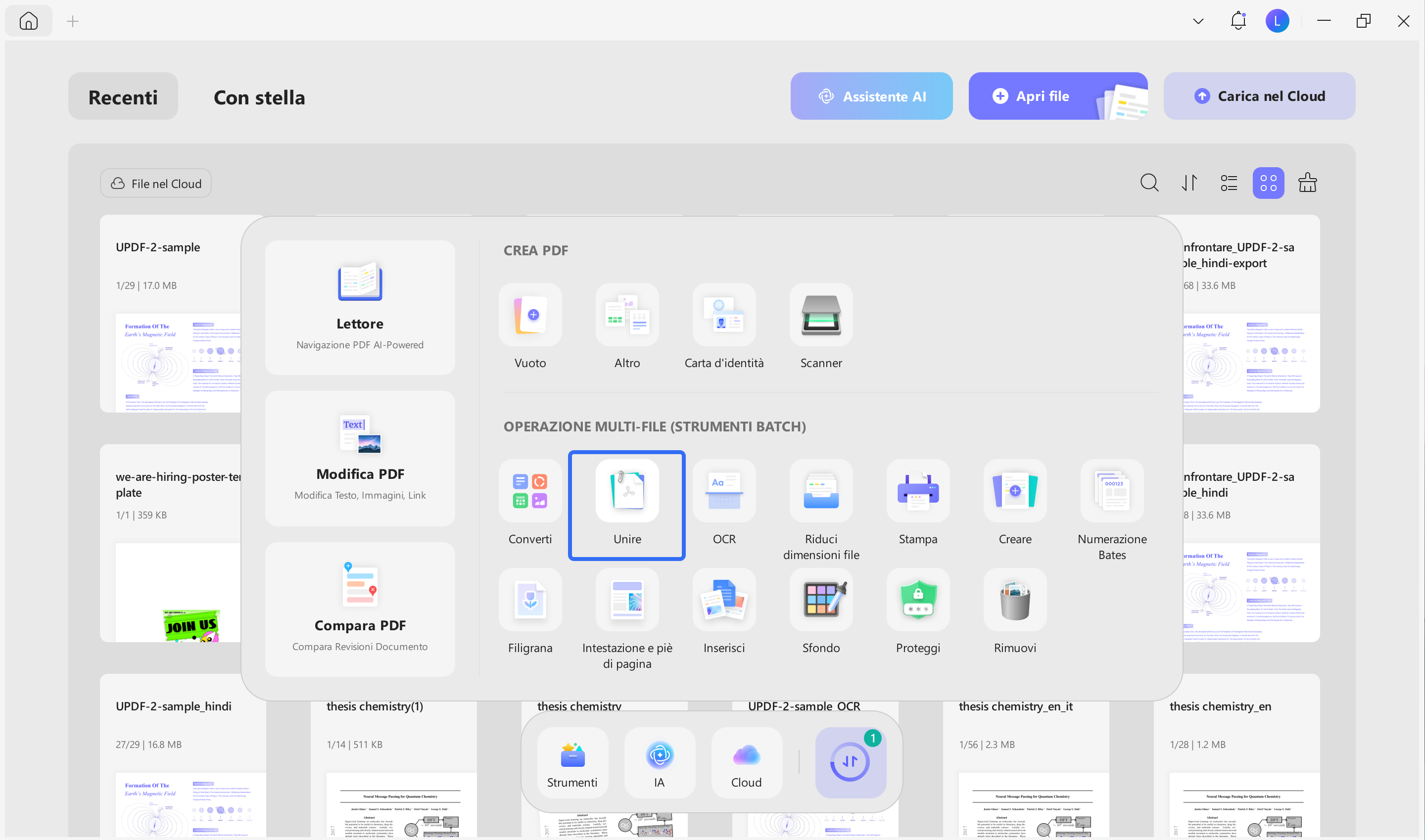 open merge tool updf windows