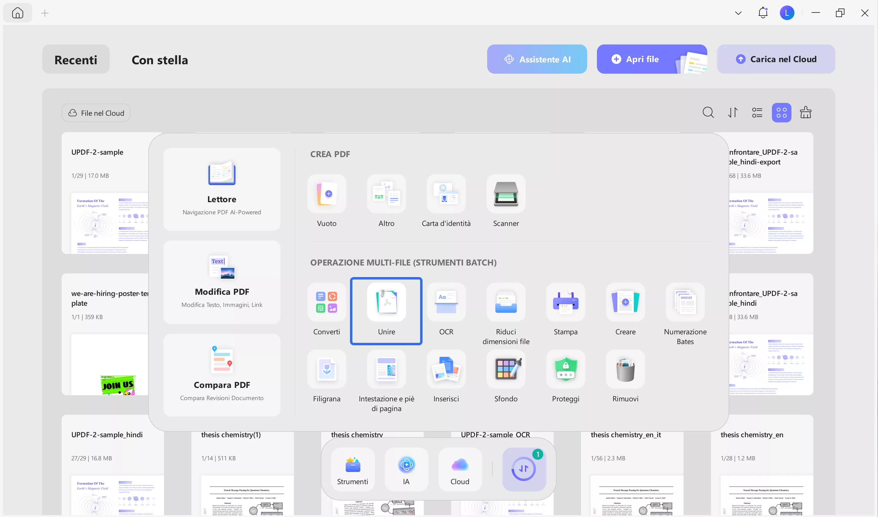 open merge tool updf windows
