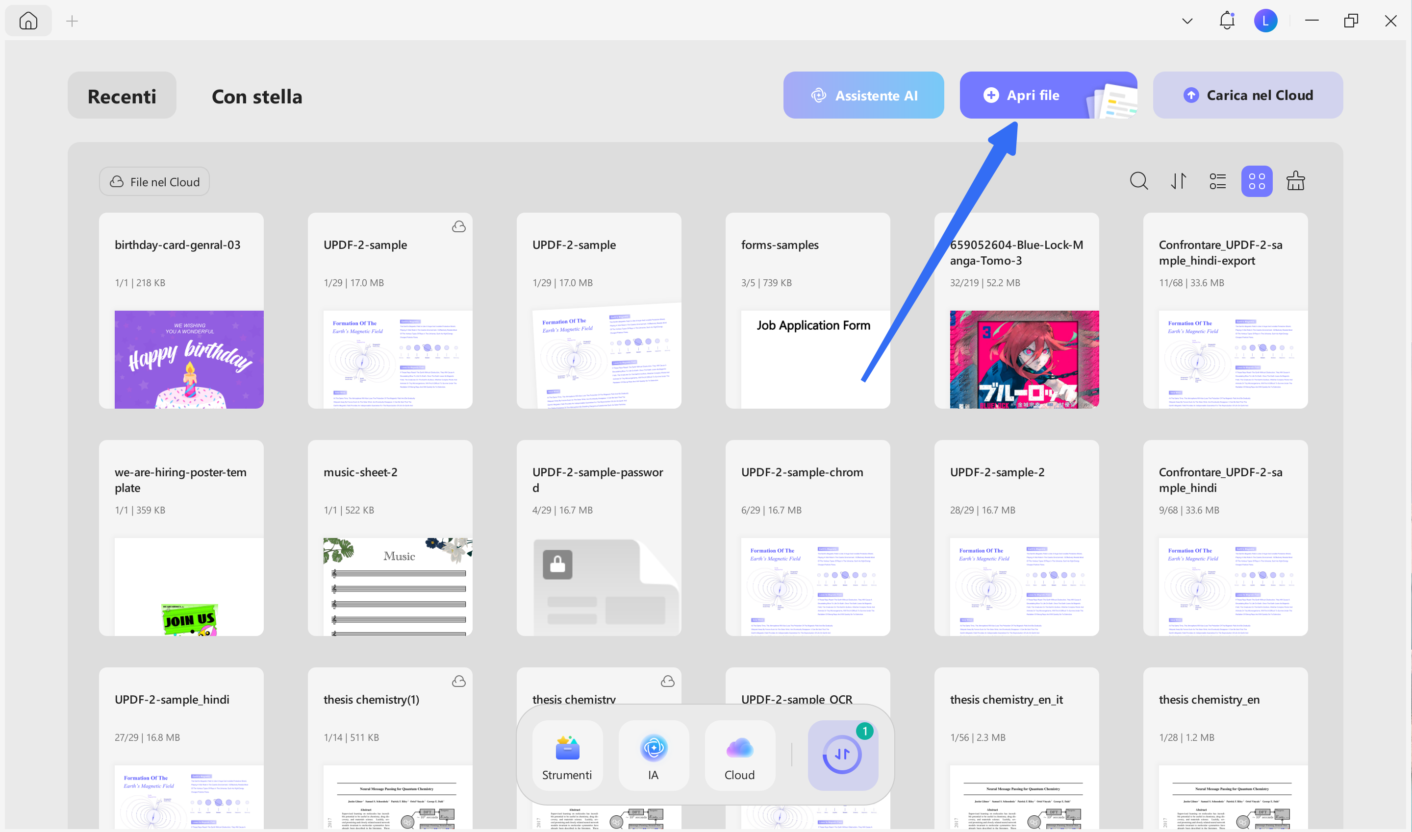 open pdf with updf windows