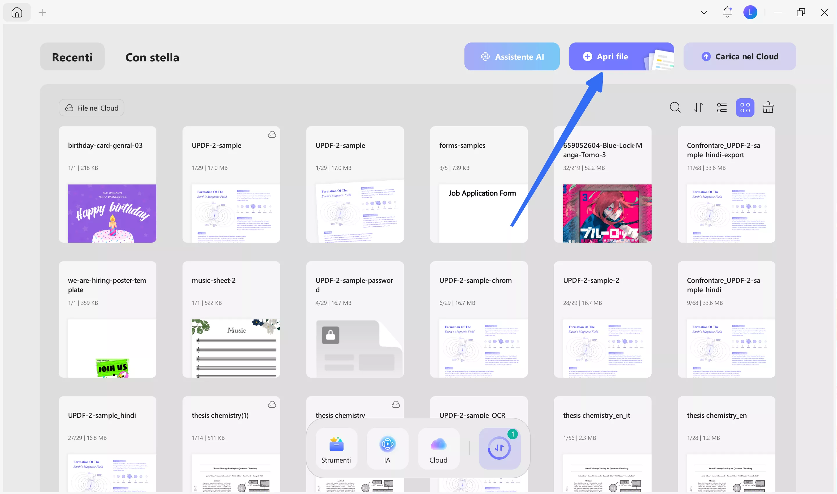 open pdf with updf windows