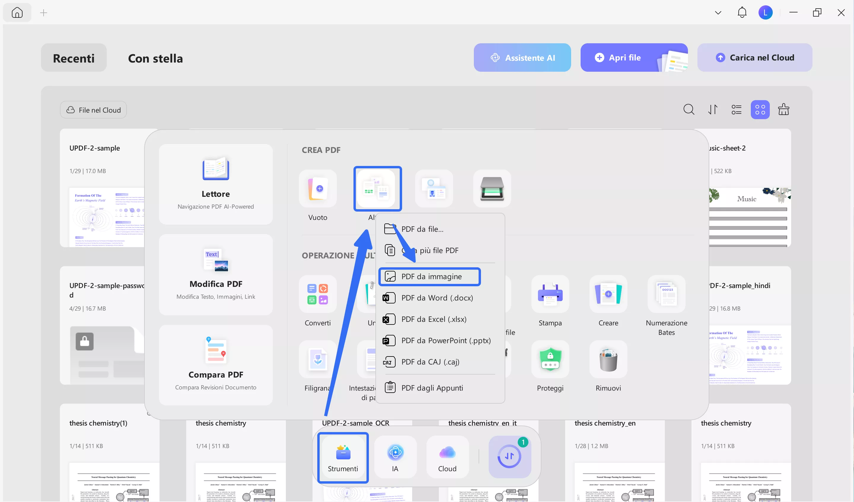 convert pdf from image