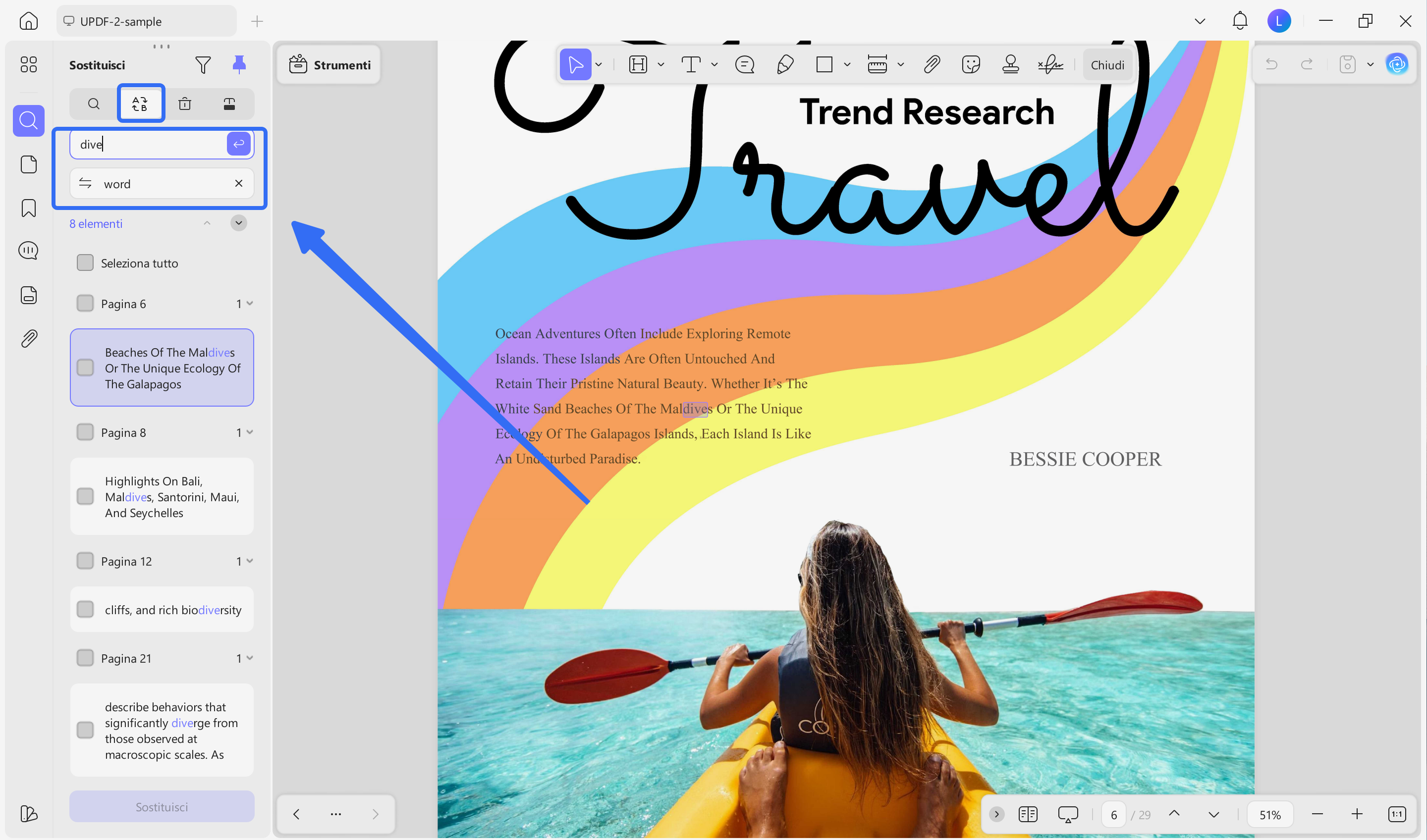 search text in pdf