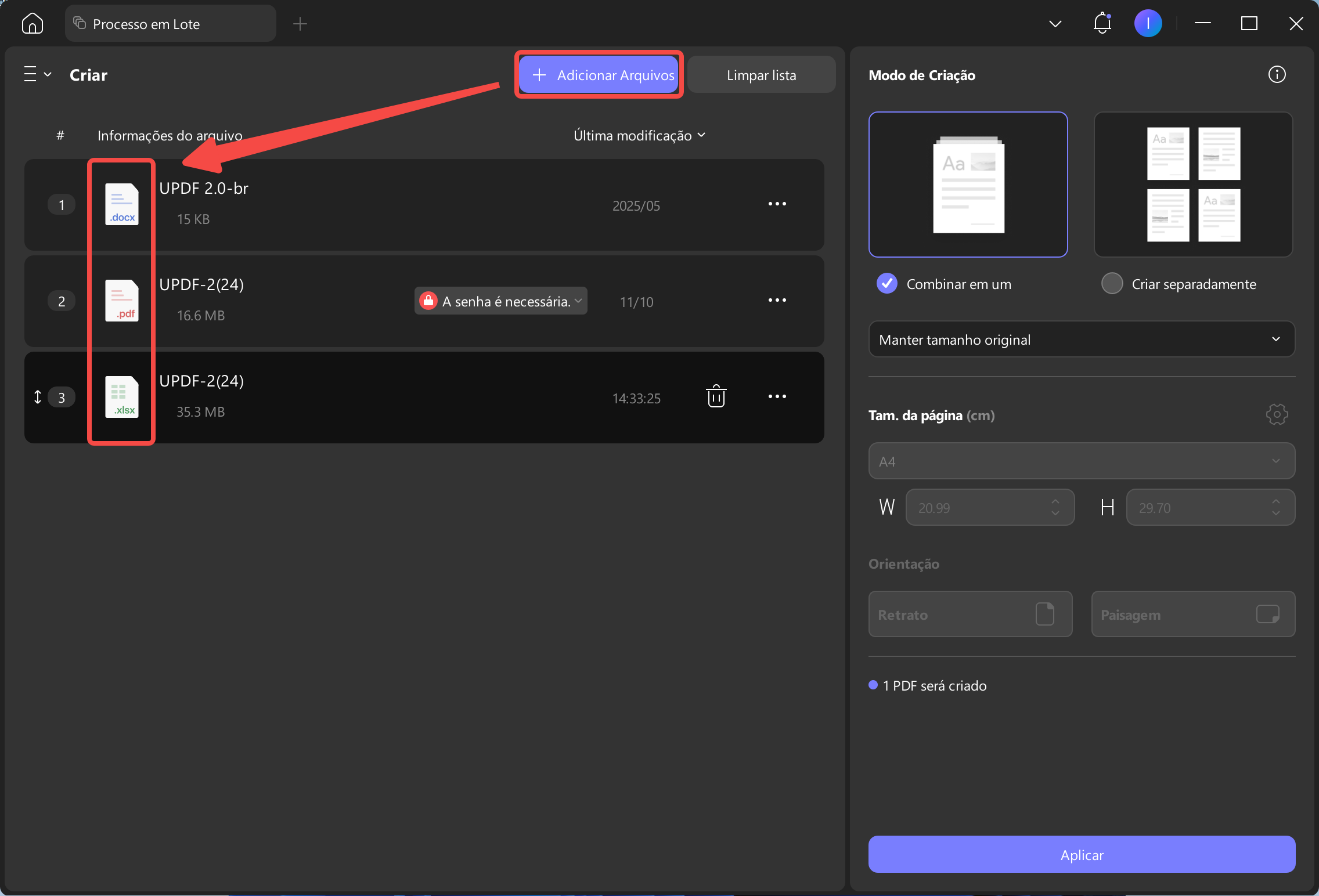 merge word excel and ppt at once into a single pdf