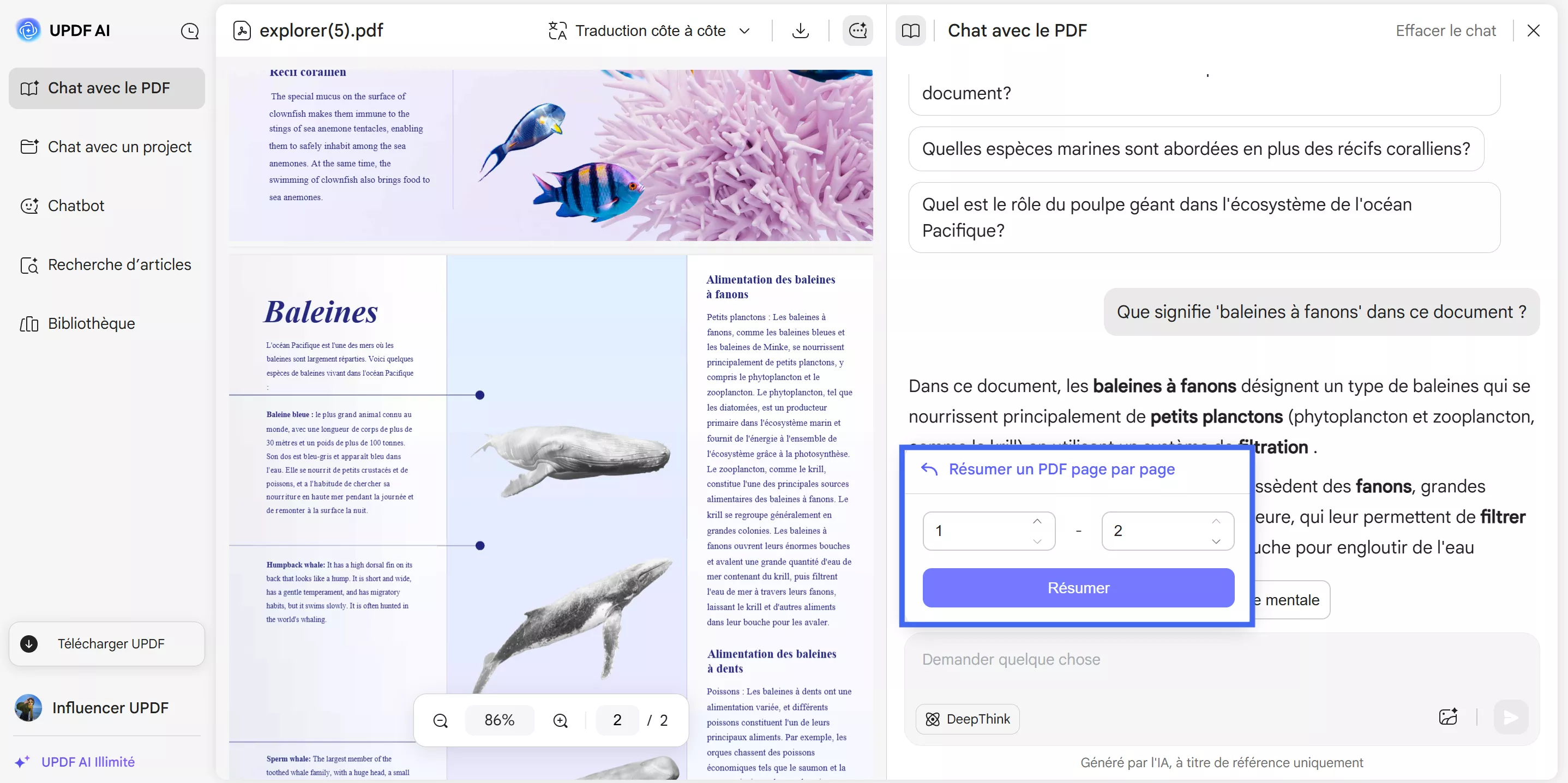 résumé PDF en ligne