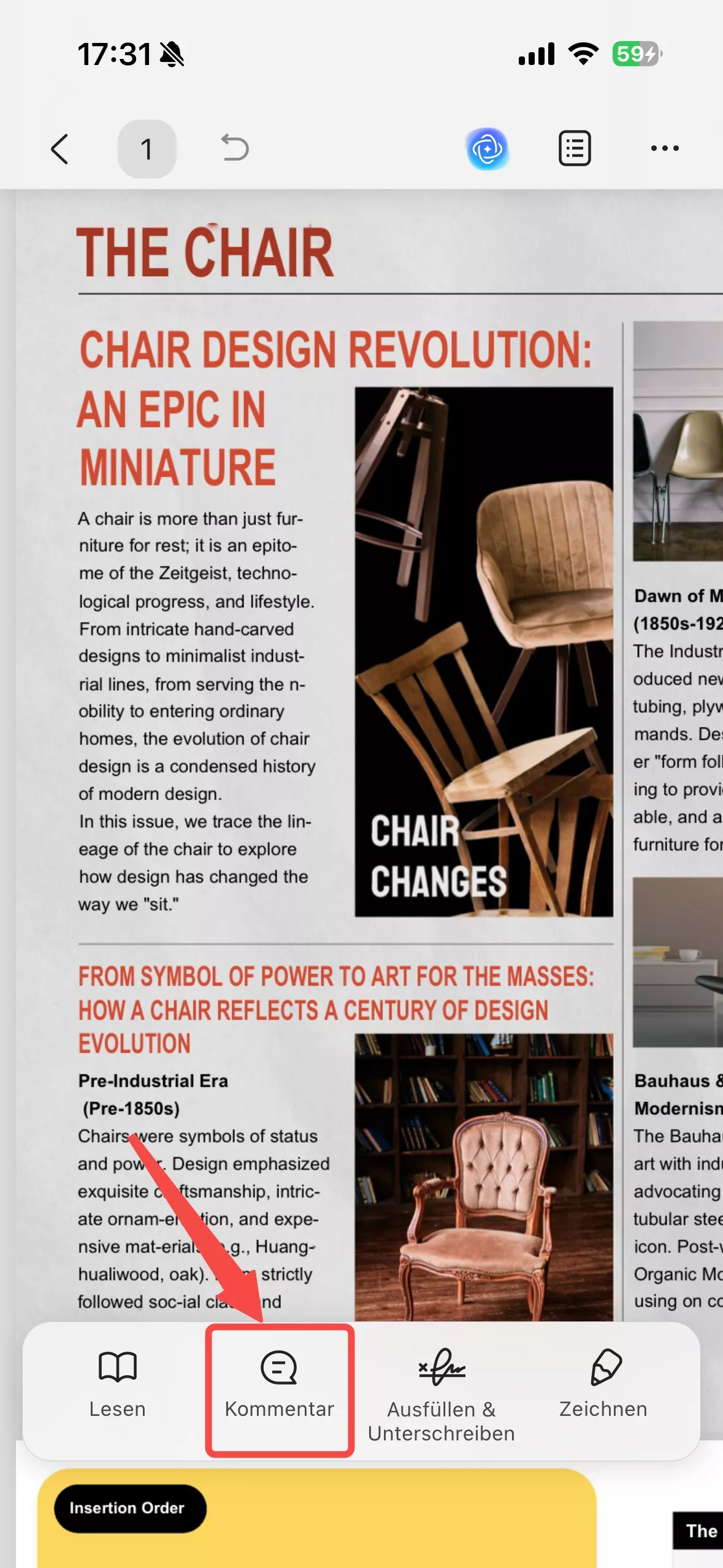 PDFs mit Anmerkungen versehen