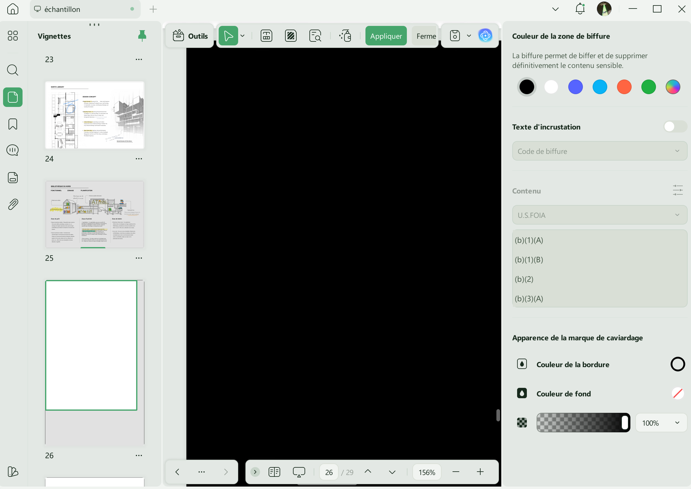 pages à expurger